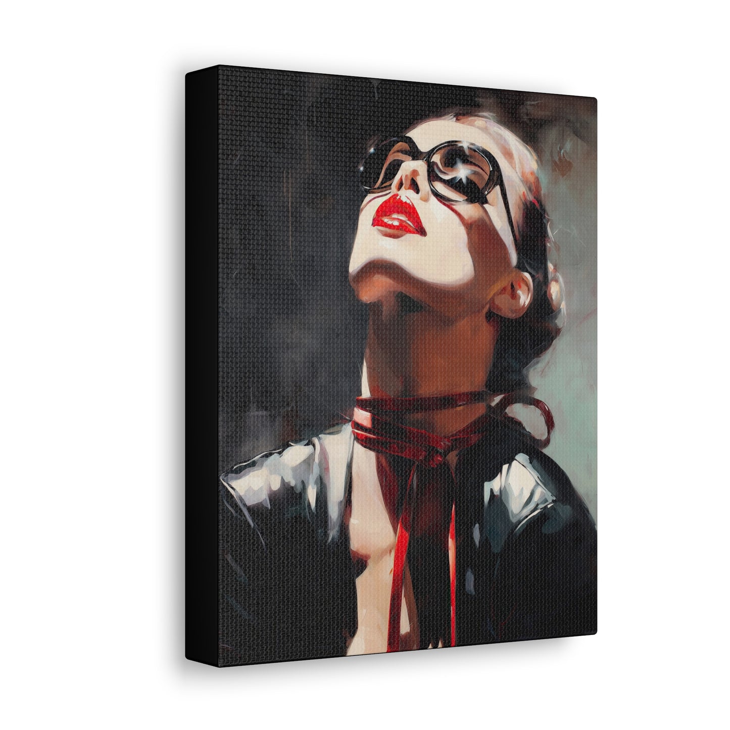 Gallery Wrapped Canvas, Ropes and Reverence Art Canvas, Erotic Shibari Art Canvas – Scarlett