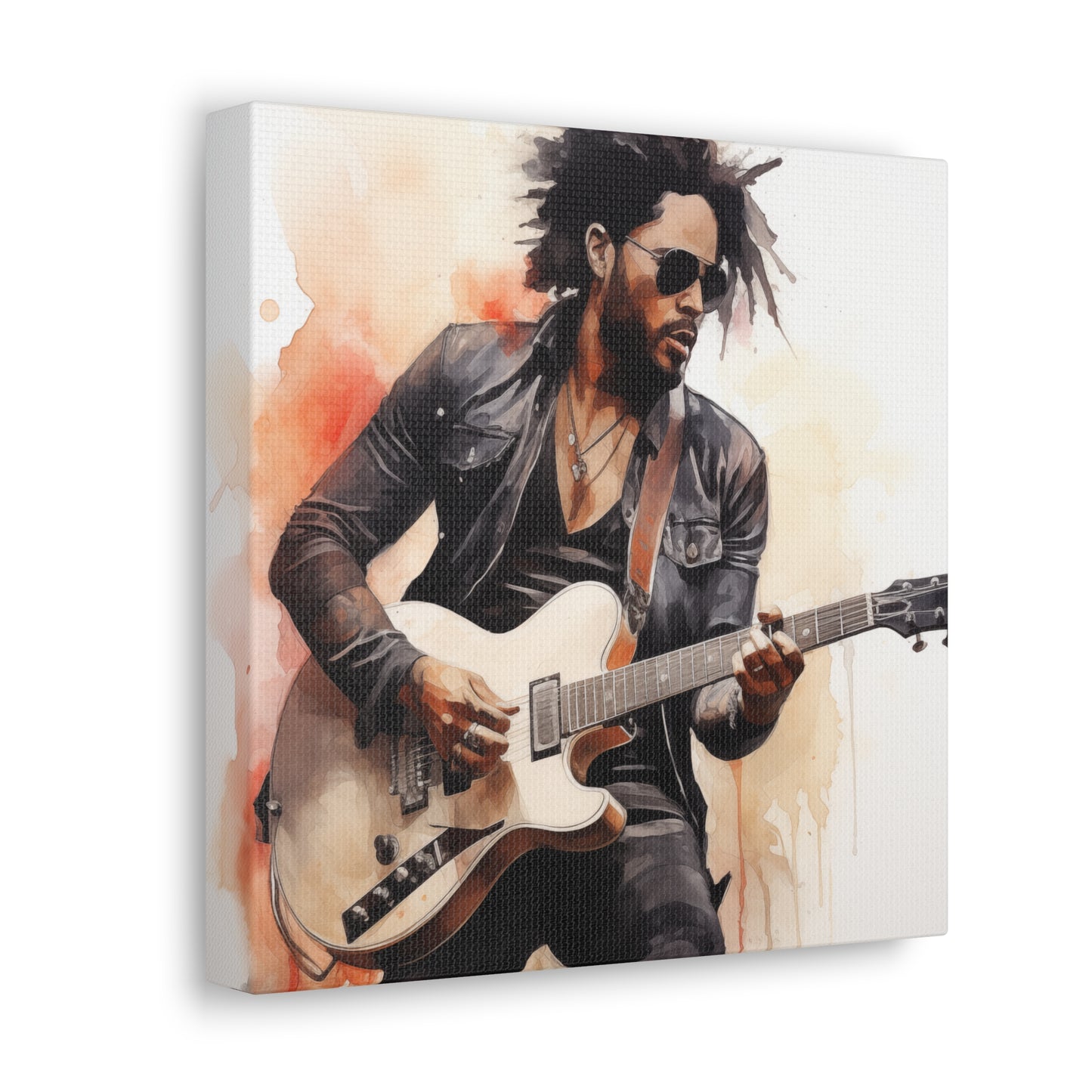 Gallery Wrapped Canvas, Celebrity Inspired, Pop Art Canvas – Lenny Also
