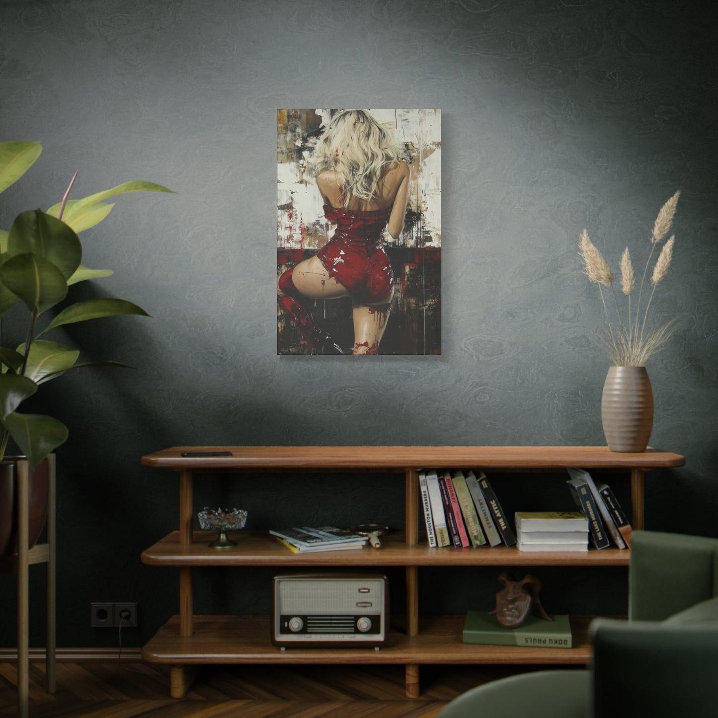 Gallery Wrapped Canvas, Sinners and Saints Art Canvas, Erotic Art Canvas – Veronica