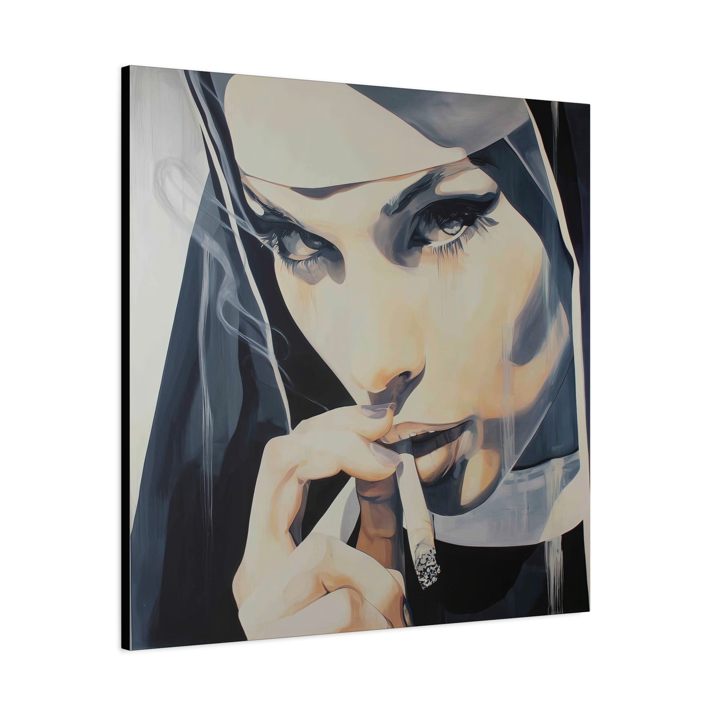 Gallery Wrapped Canvas, Habits and Heresy Art Canvas, Naughty Nuns Art Canvas – Sister Mercy