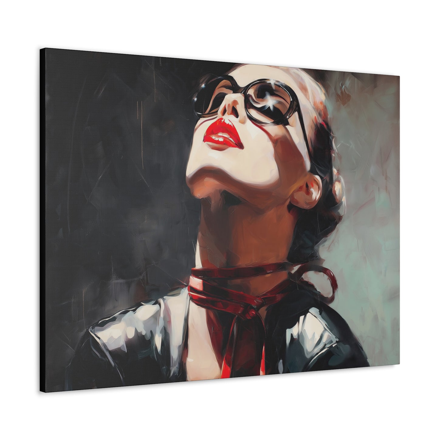 Gallery Wrapped Canvas, Ropes and Reverence Art Canvas, Erotic Shibari Art Canvas – Scarlett