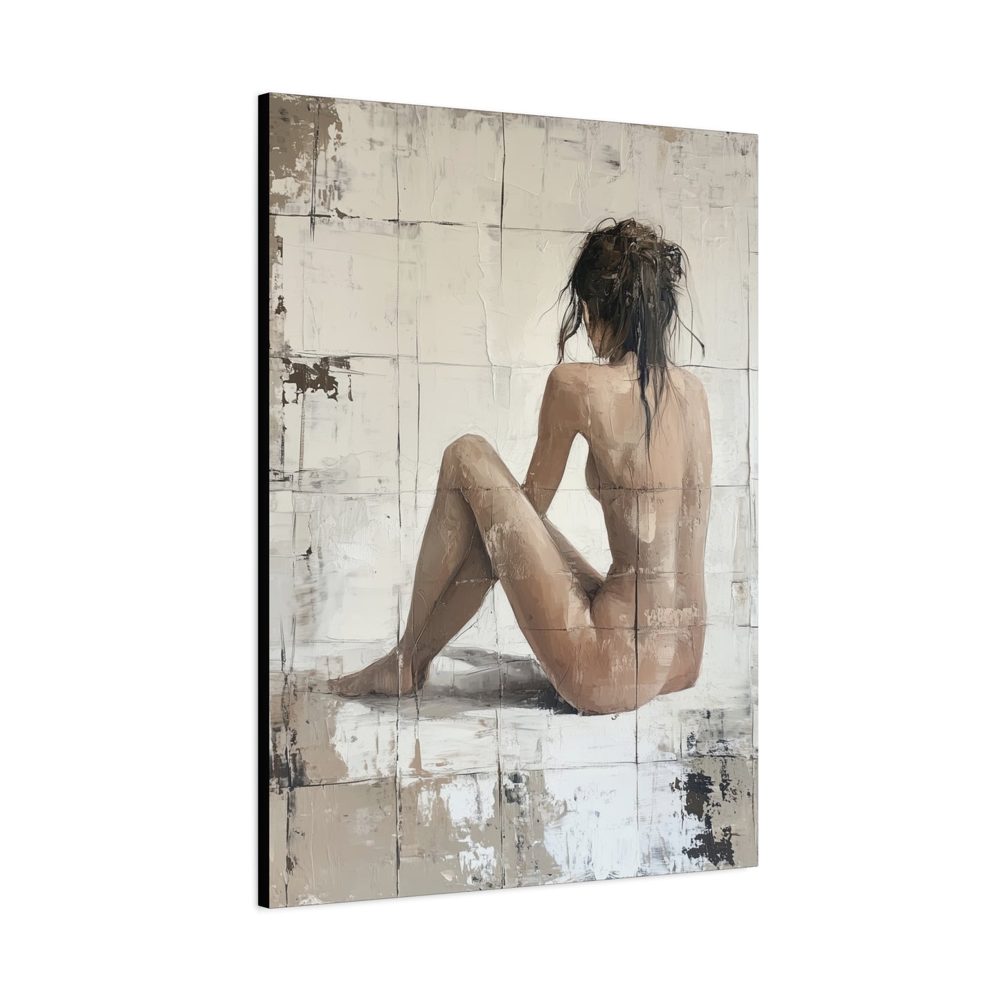 Gallery Wrapped Canvas, Sinners and Saints Art Canvas, Erotic Pinup Art Canvas – Eve