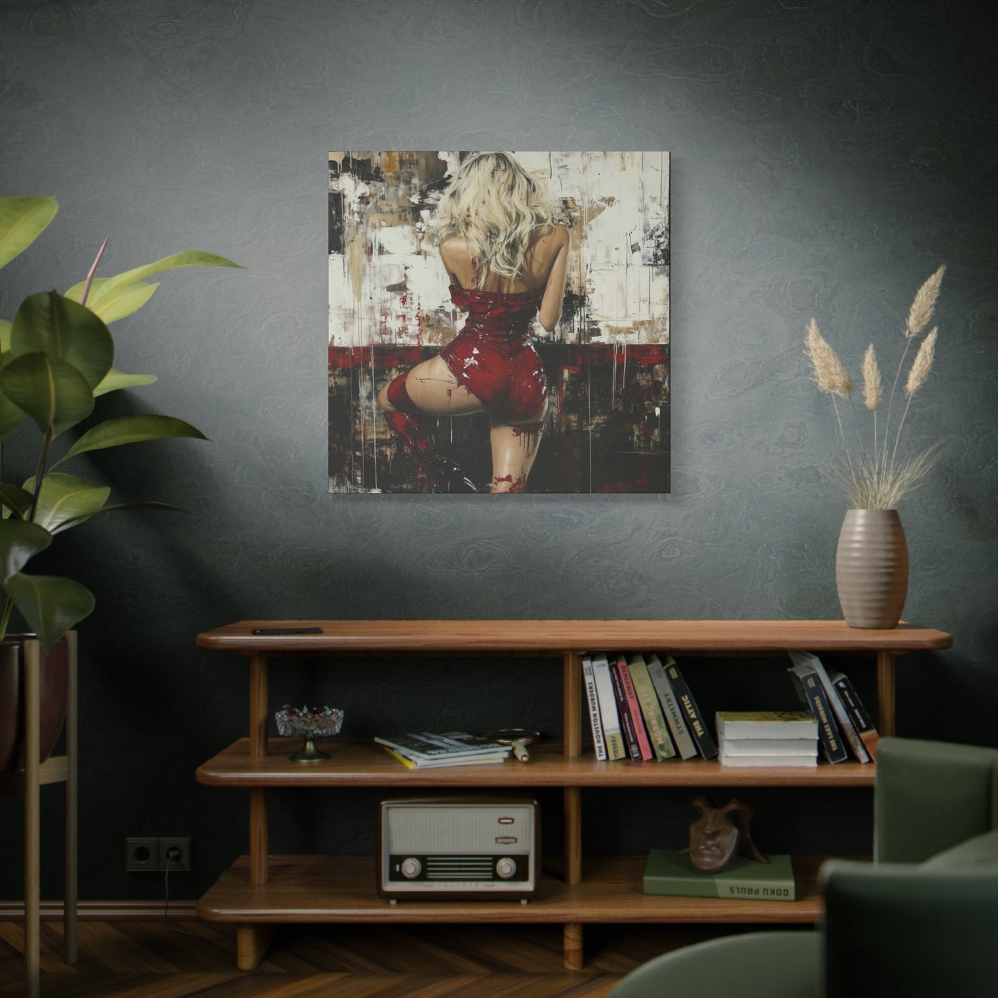 Gallery Wrapped Canvas, Sinners and Saints Art Canvas, Erotic Art Canvas – Veronica