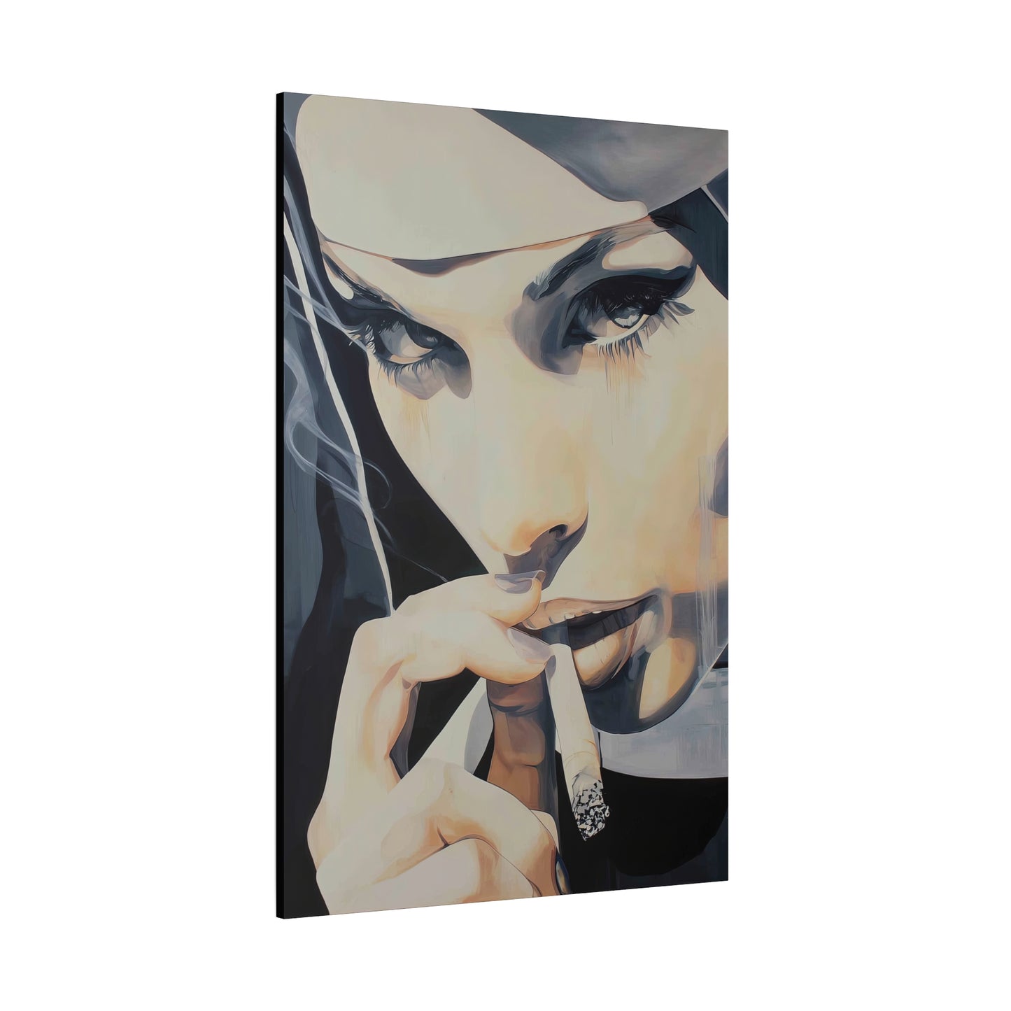 Gallery Wrapped Canvas, Habits and Heresy Art Canvas, Naughty Nuns Art Canvas – Sister Mercy