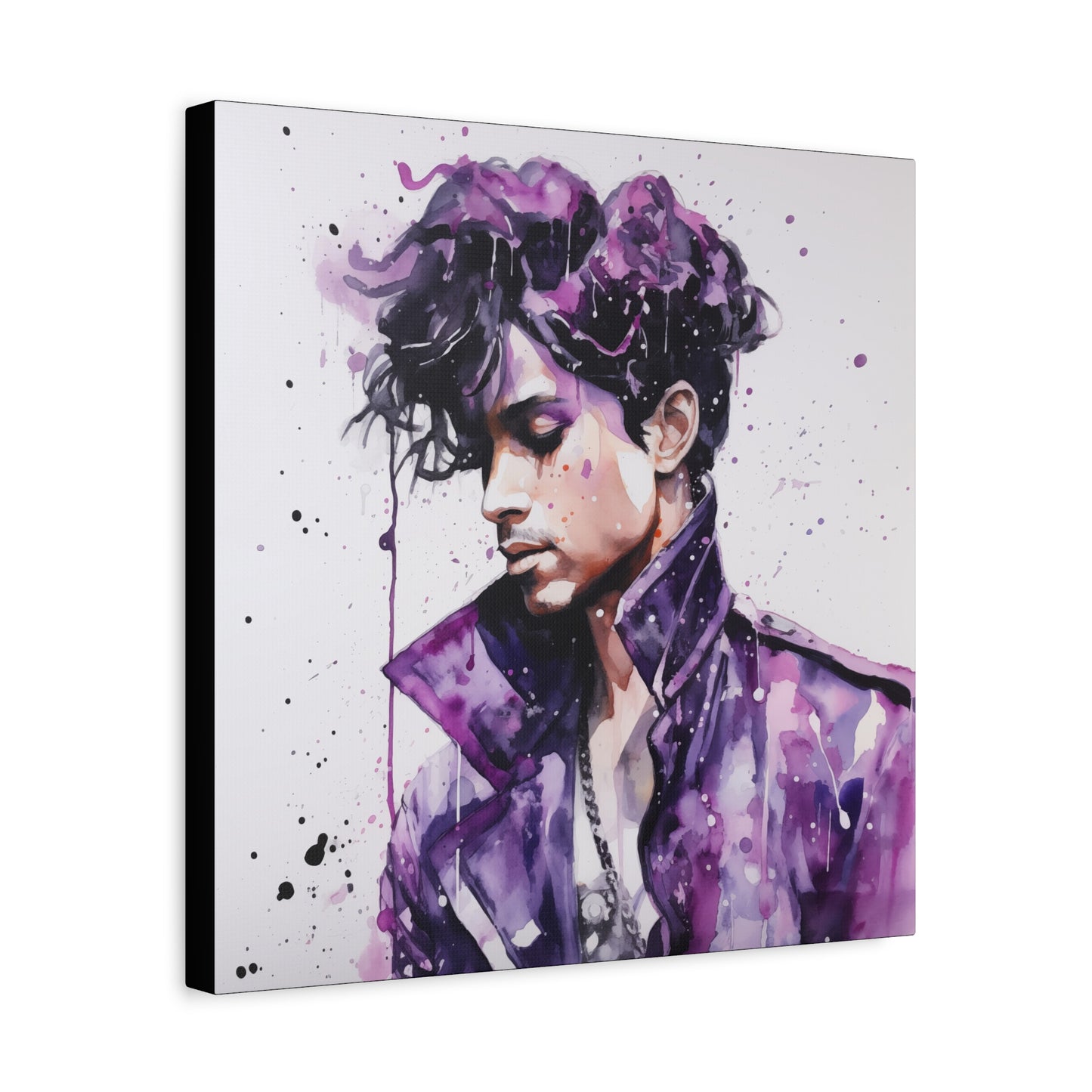 Gallery Wrapped Canvas, Celebrity Inspired, Pop Art Canvas – Prince