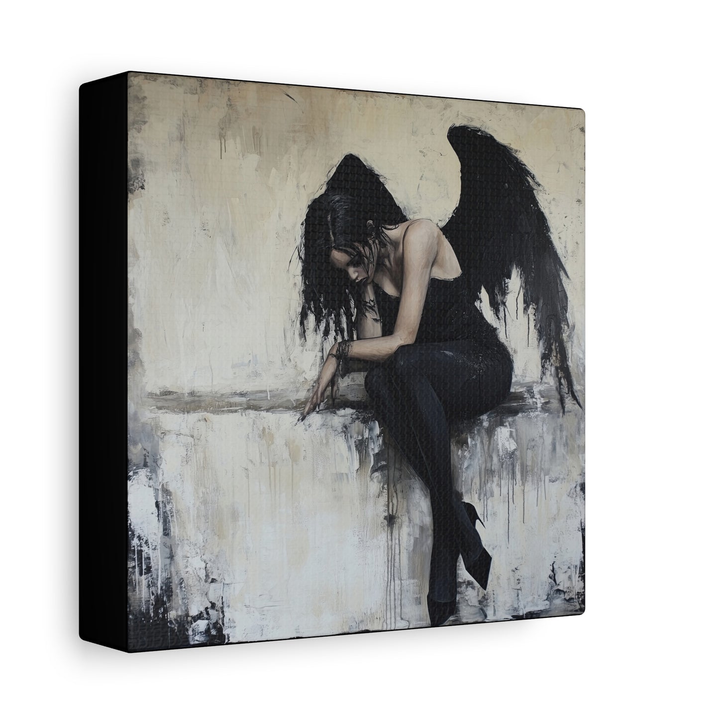 Gallery Wrapped Canvas, Sinners and Saints Art Canvas, Erotic Pinup Art Canvas – Helena