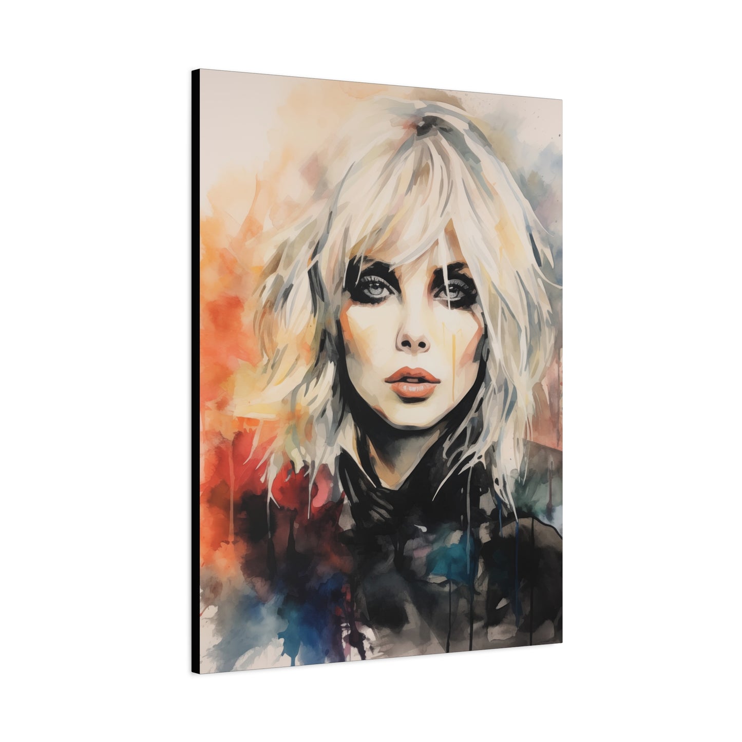 Gallery Wrapped Canvas, Celebrity Inspired, Pop Art Canvas – Debbie