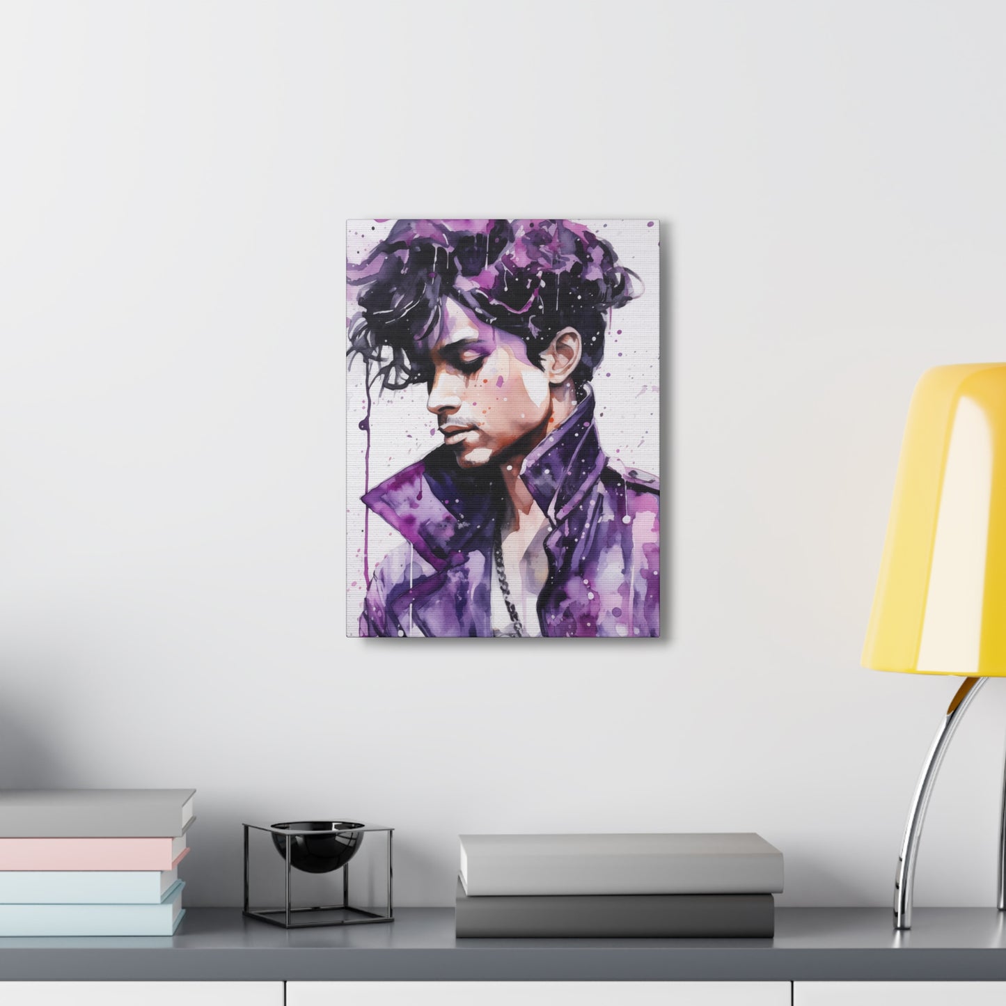 Gallery Wrapped Canvas, Celebrity Inspired, Pop Art Canvas – Prince Rogers Also