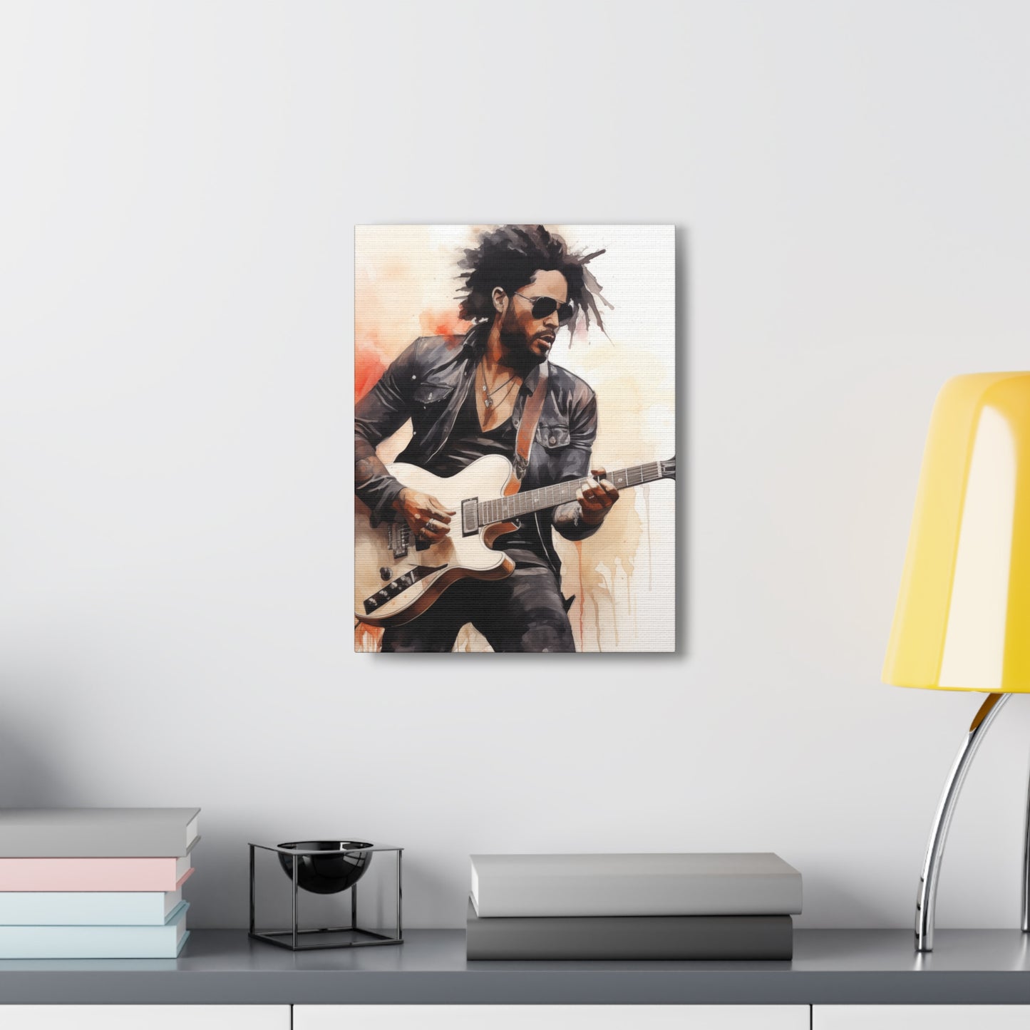 Gallery Wrapped Canvas, Celebrity Inspired, Pop Art Canvas – Lenny Also
