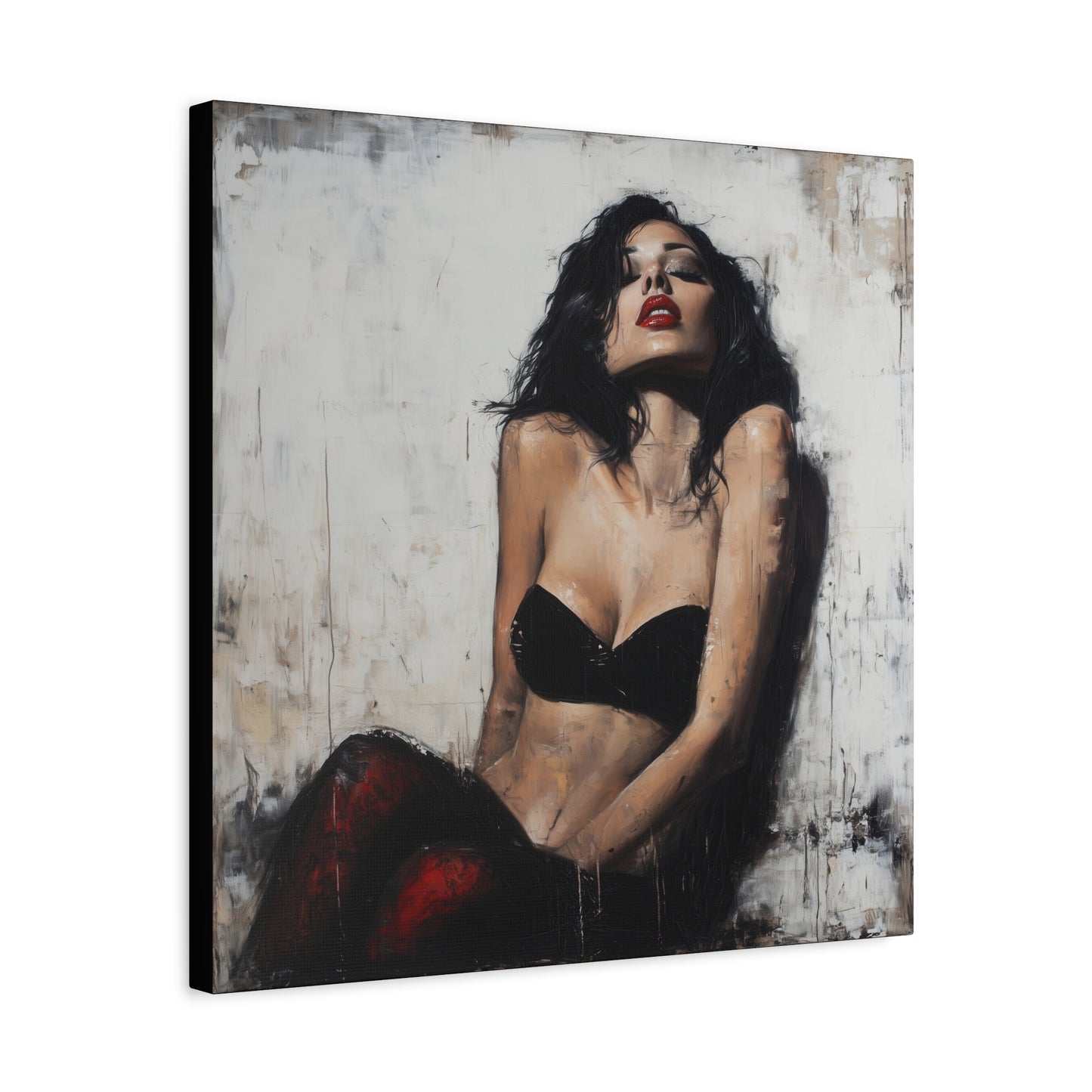 Gallery Wrapped Canvas, Sinners and Saints Art Canvas, Erotic Art Canvas – Alexa