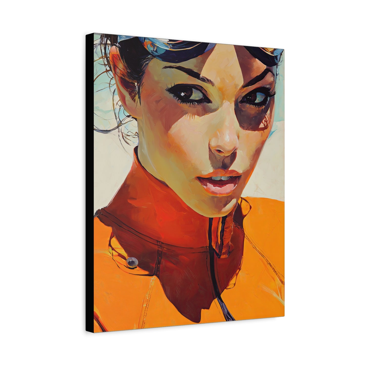 Gallery Wrapped Canvas, Salt and Sea Art Canvas, Marine Art, Diving and Snorkeling Art Canvas – Maria