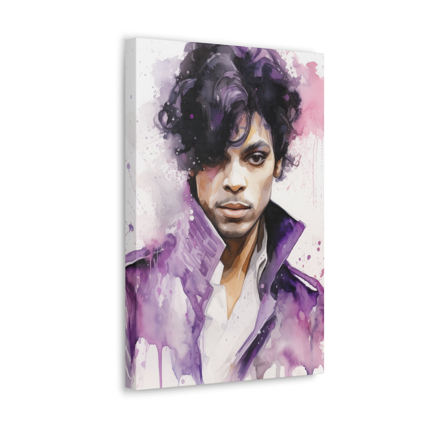 Gallery Wrapped Canvas, Celebrity Inspired, Pop Art Canvas – Prince Rogers
