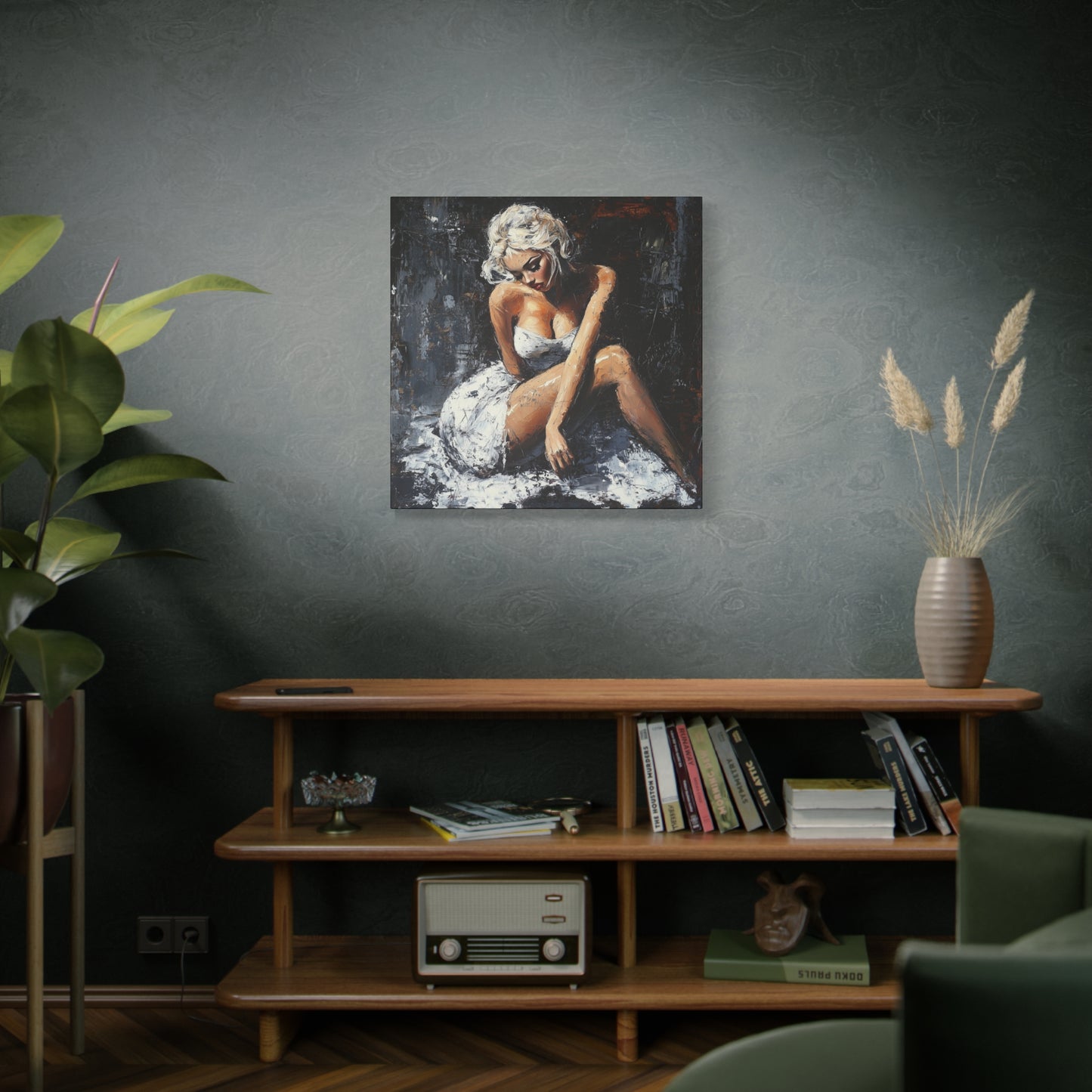 Gallery Wrapped Canvas, Guilt and Grit Adult Art Canvas, Erotic Pinup Art Canvas – Matisse