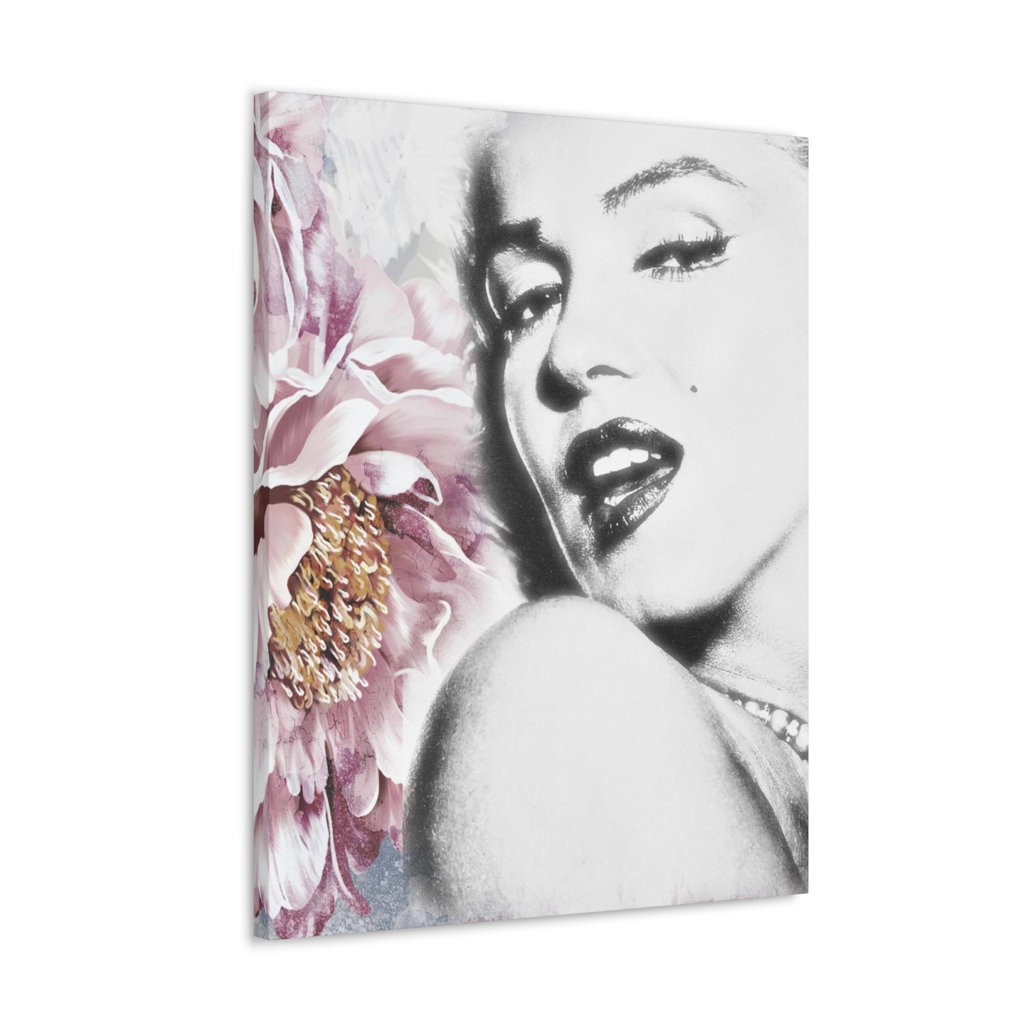 Canvas Wall Art, Gallery Wrapped Pop Art, Celebrity Wall Art – Marilyn Monroe - Bloom