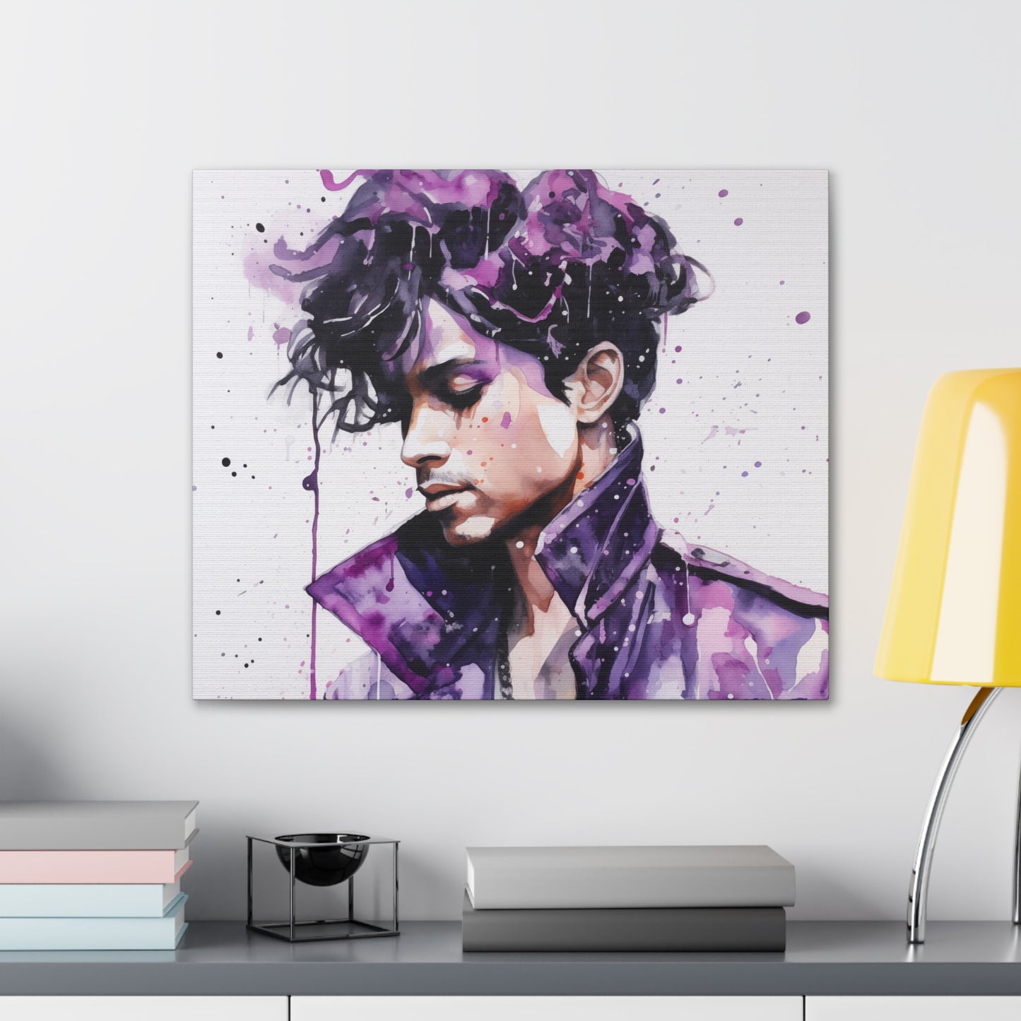Gallery Wrapped Canvas, Celebrity Inspired, Pop Art Canvas – Prince Rogers Also