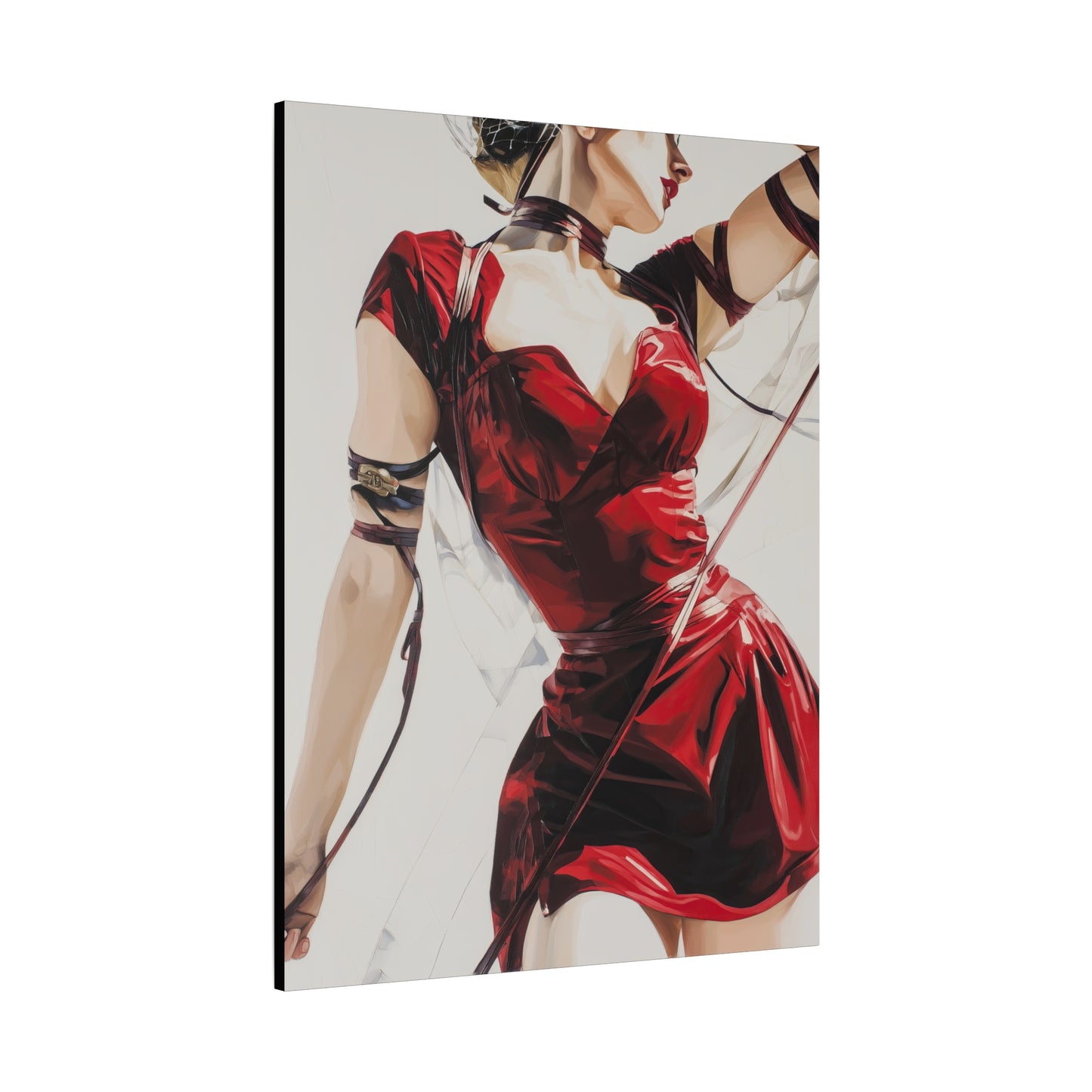 Gallery Wrapped Canvas, Ropes and Reverence Art Canvas, Erotic Shibari Art Canvas – Yumi