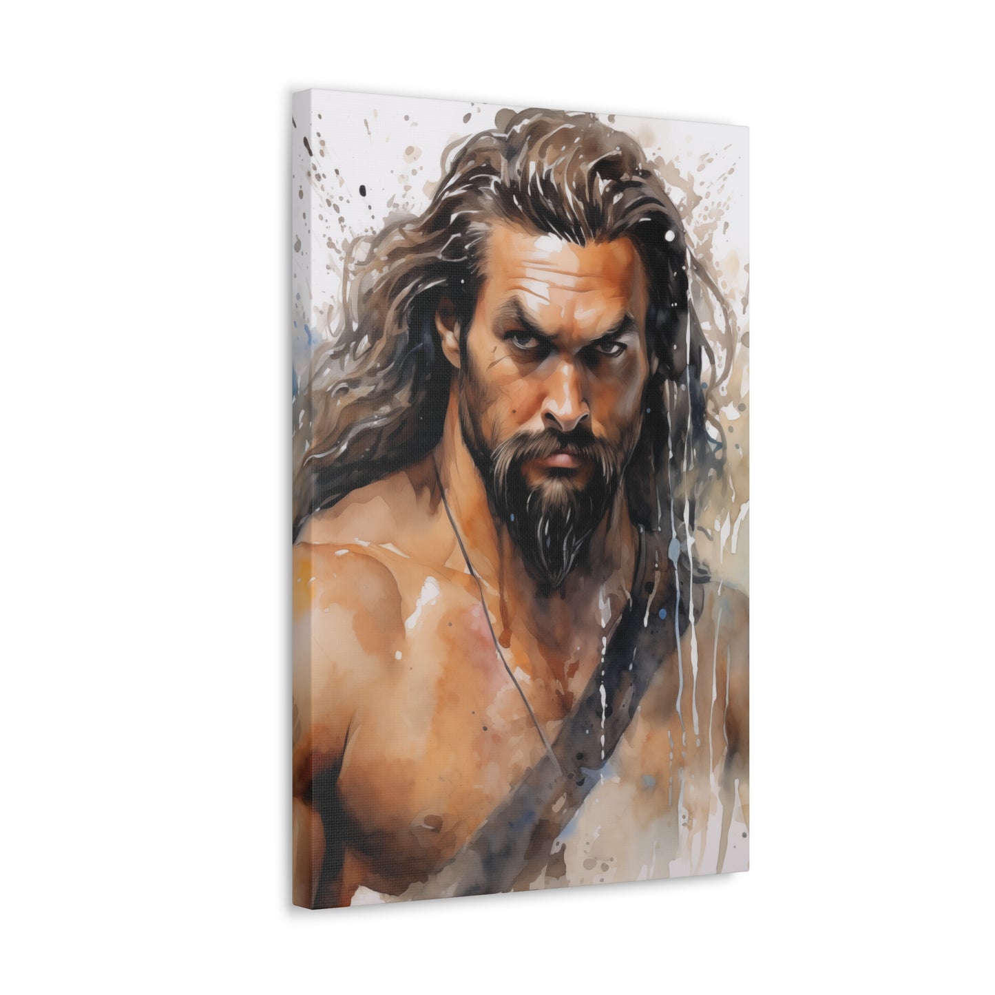 Gallery Wrapped Canvas, Celebrity Inspired, Pop Art Canvas – Jason