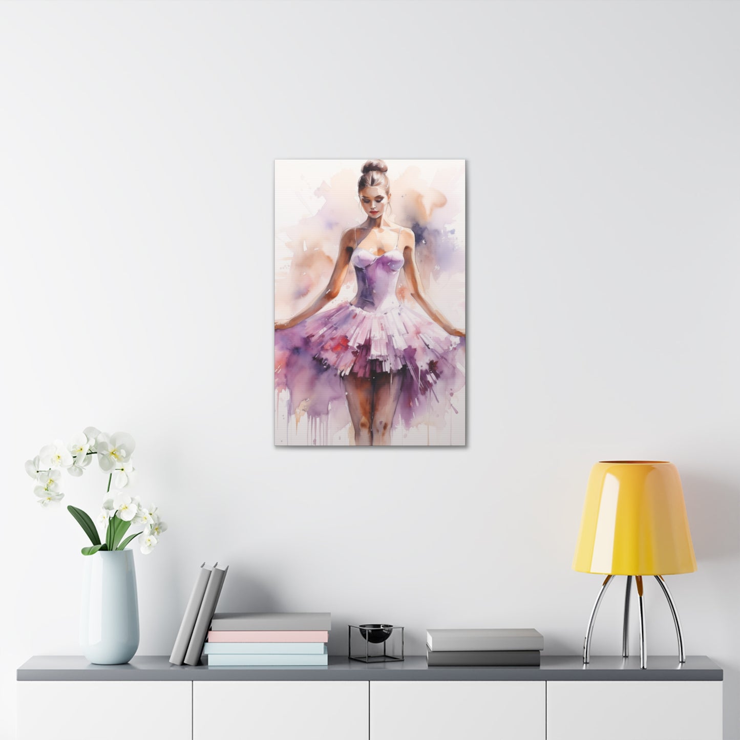 Gallery Wrapped Canvas, Ballerina Beauty, Ballet Art Canvas – Joanna