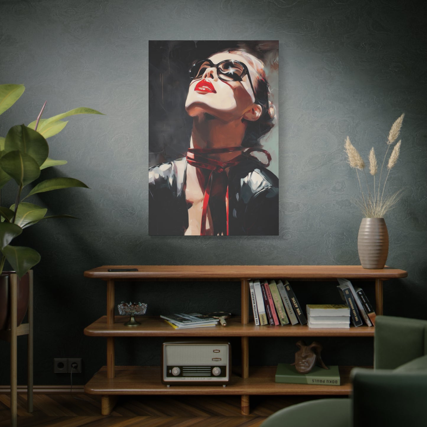 Gallery Wrapped Canvas, Ropes and Reverence Art Canvas, Erotic Shibari Art Canvas – Scarlett