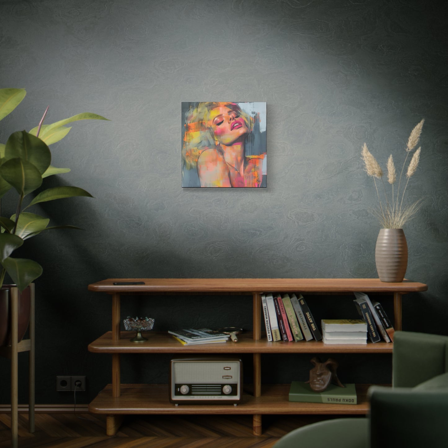 Gallery Wrapped Canvas, Guilt and Grit Adult Art Canvas, Erotic Pinup Art Canvas – Veda