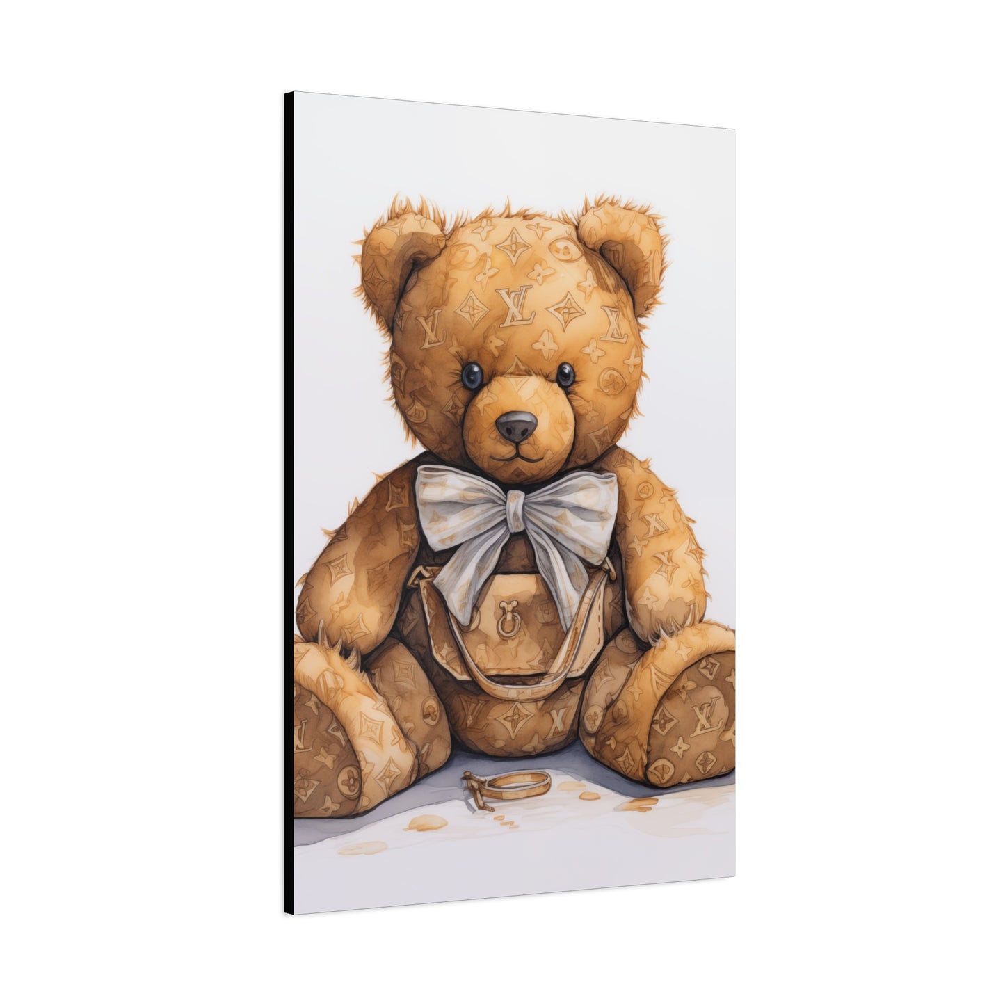 Canvas Gallery Wrap - Designer Trunk Bear Wall Art - Ring