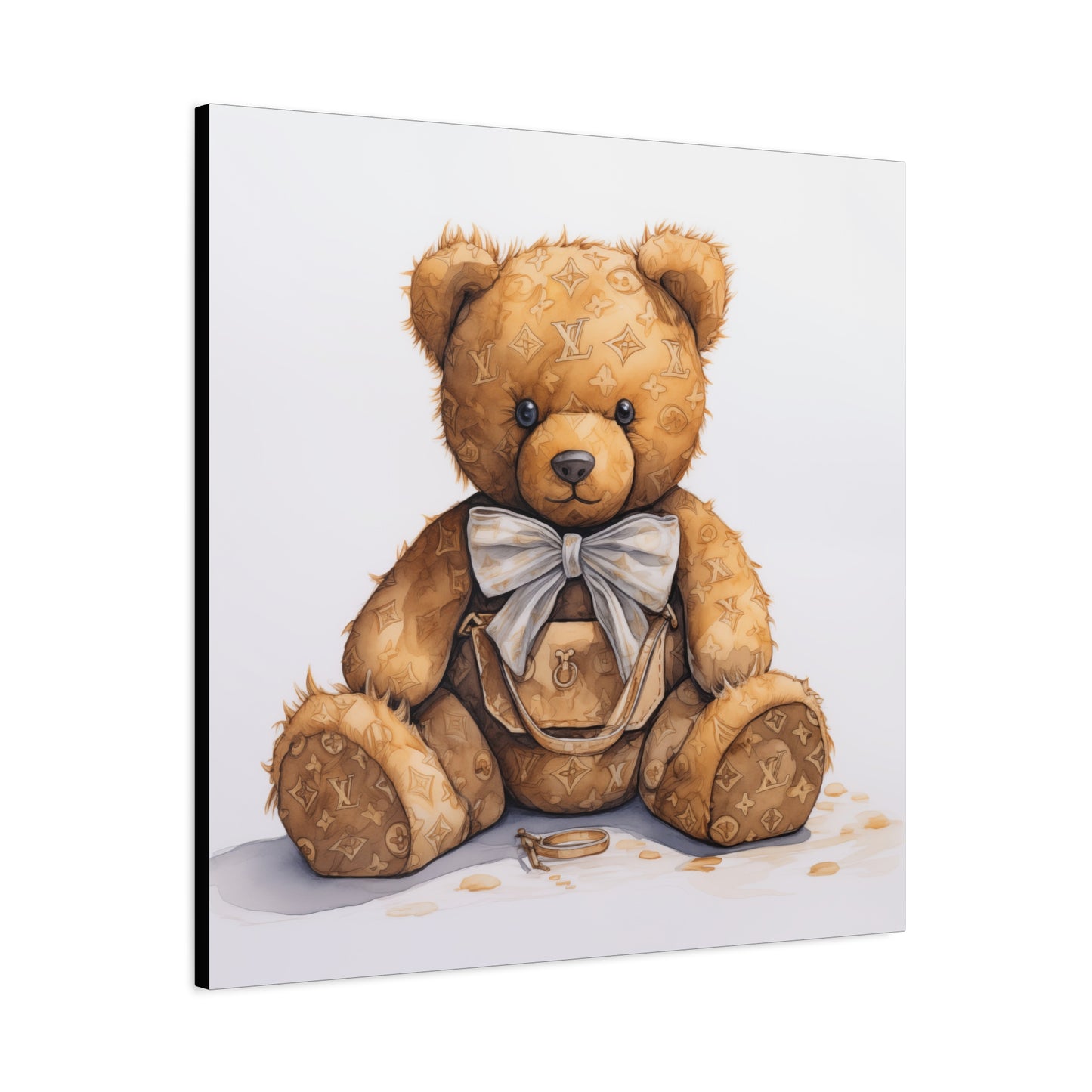 Canvas Gallery Wrap - Designer Trunk Bear Wall Art - Ring