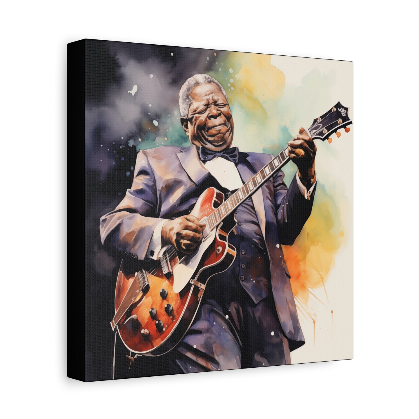 Gallery Wrapped Canvas, Celebrity Inspired, Pop Art Canvas – The King