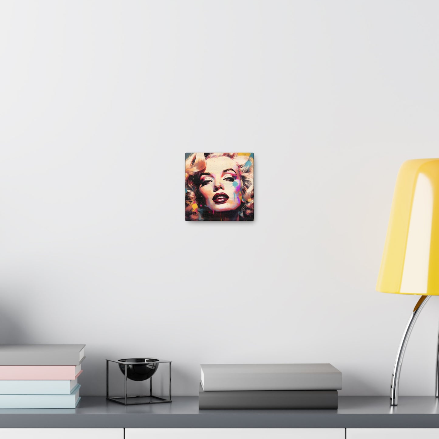 Canvas Wall Art, Gallery Wrapped Pop Art, Celebrity Wall Art – Marilyn Monroe - Abstract