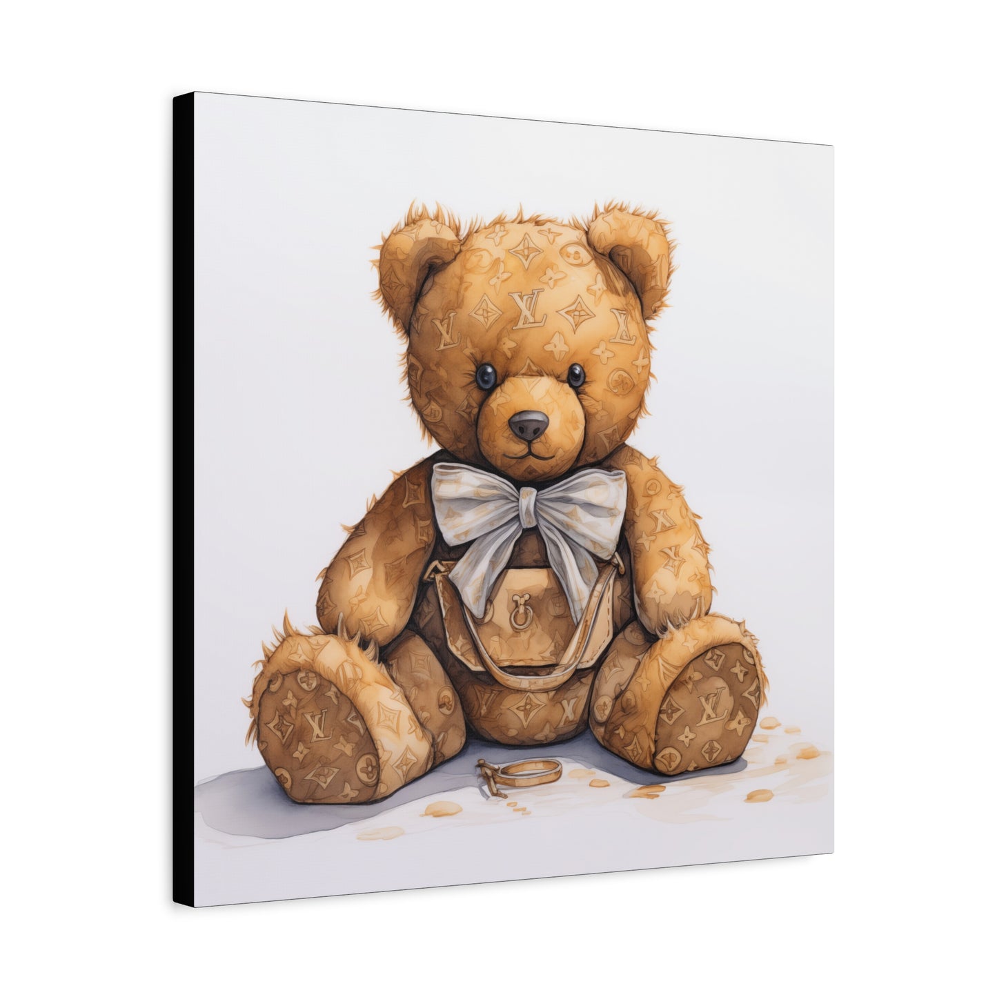 Canvas Gallery Wrap - Designer Trunk Bear Wall Art - Ring