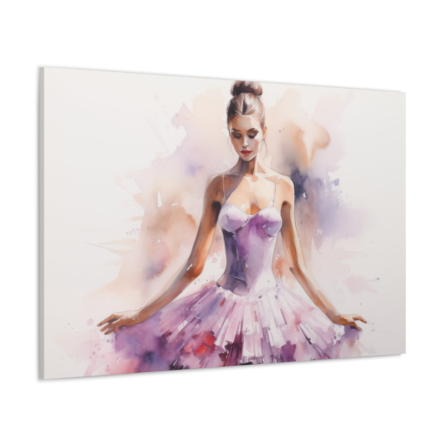 Gallery Wrapped Canvas, Ballerina Beauty, Ballet Art Canvas – Joanna