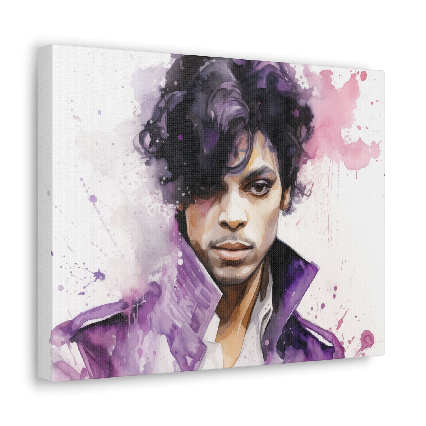 Gallery Wrapped Canvas, Celebrity Inspired, Pop Art Canvas – Prince Rogers