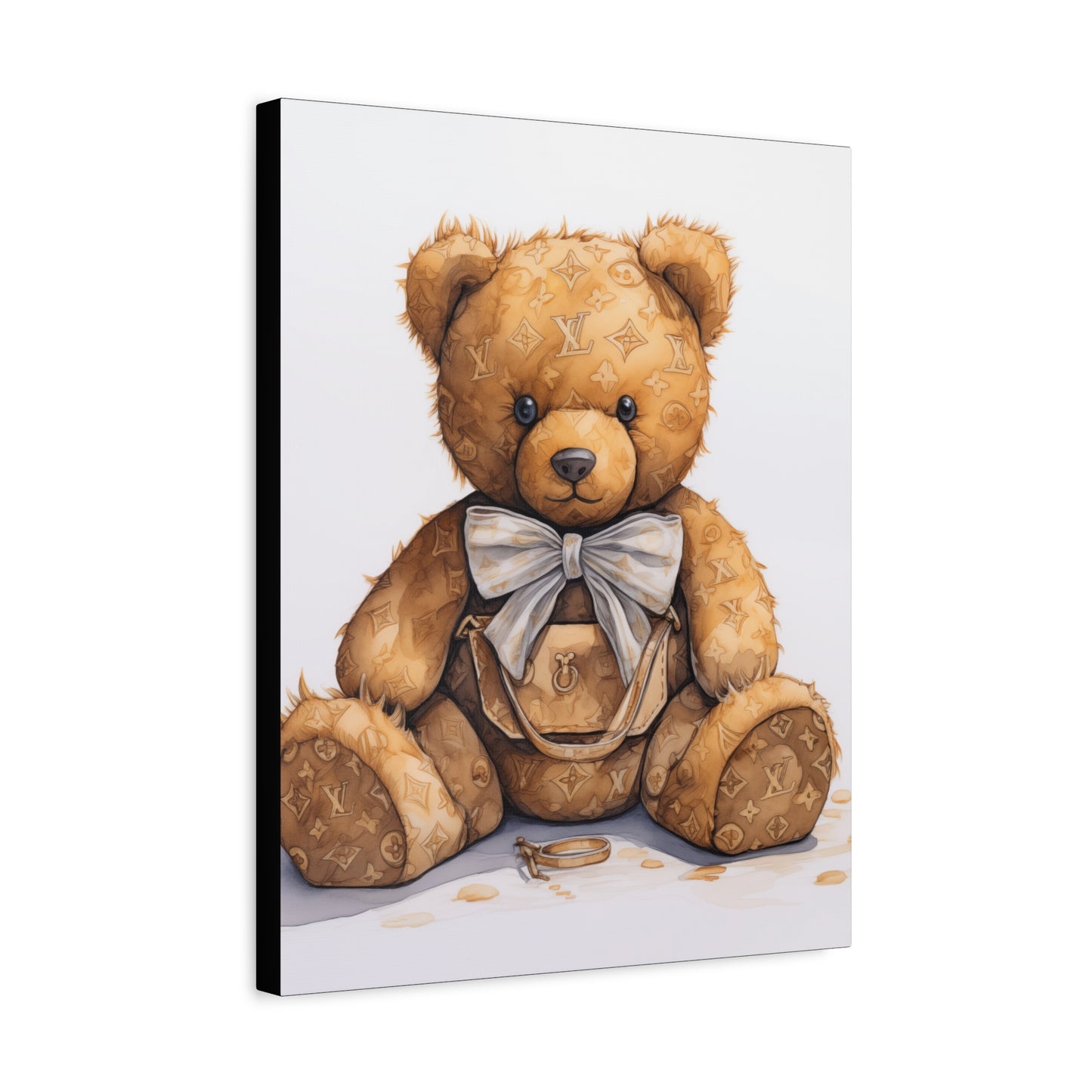Canvas Gallery Wrap - Designer Trunk Bear Wall Art - Ring