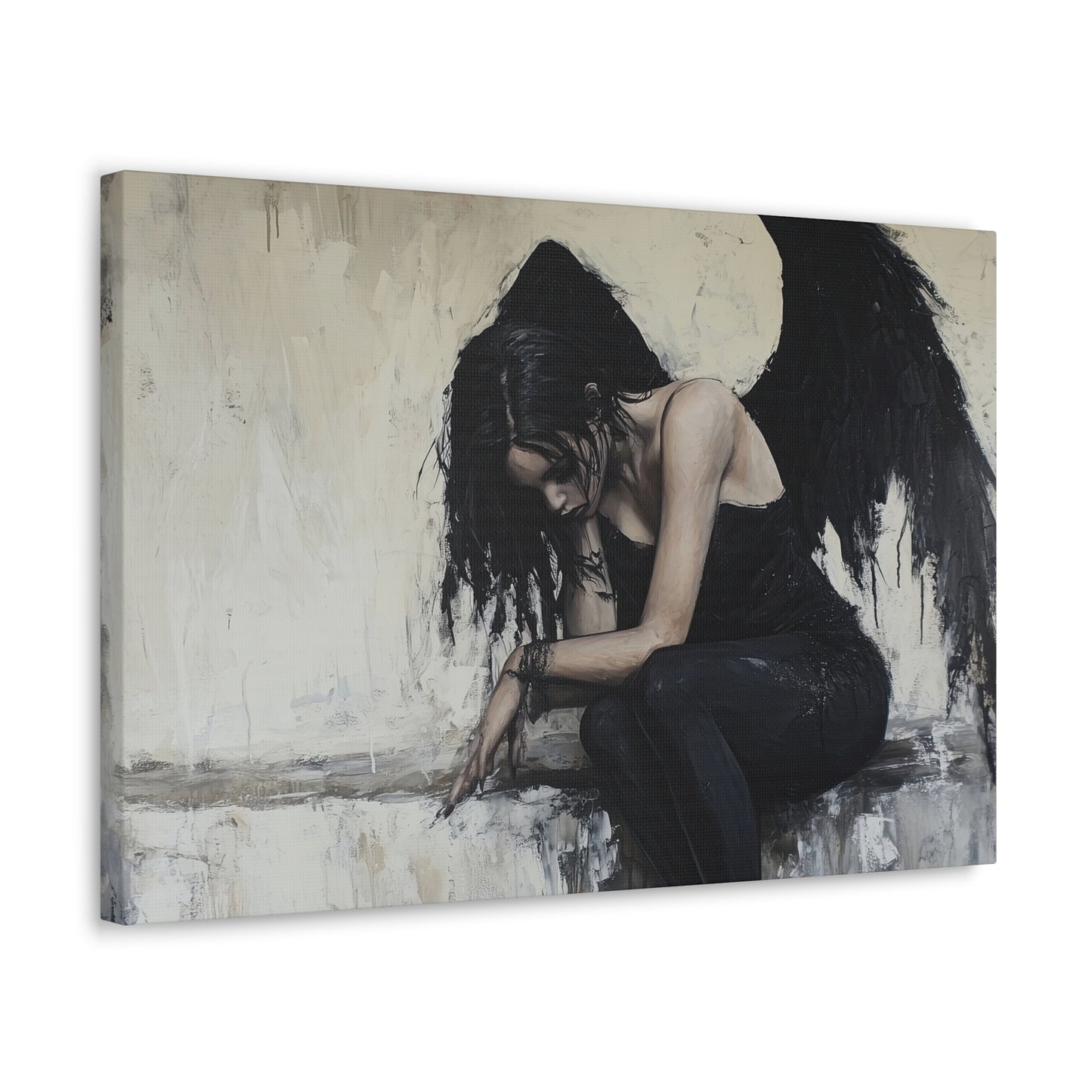 Gallery Wrapped Canvas, Sinners and Saints Art Canvas, Erotic Pinup Art Canvas – Helena