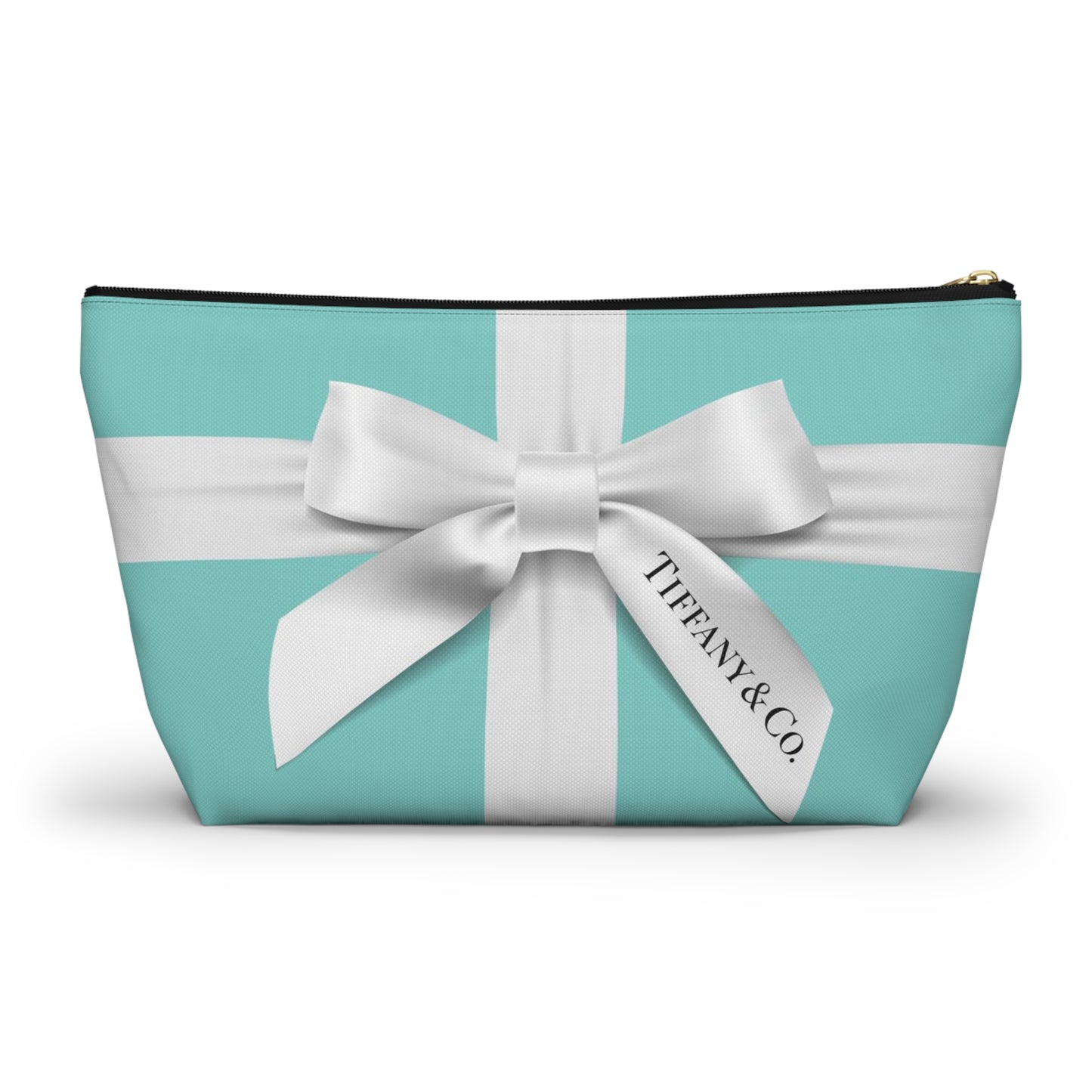 Accessory Cosmetic Travel Pouch - Robin Egg Blue, Little Blue Box, Your Name & Co.