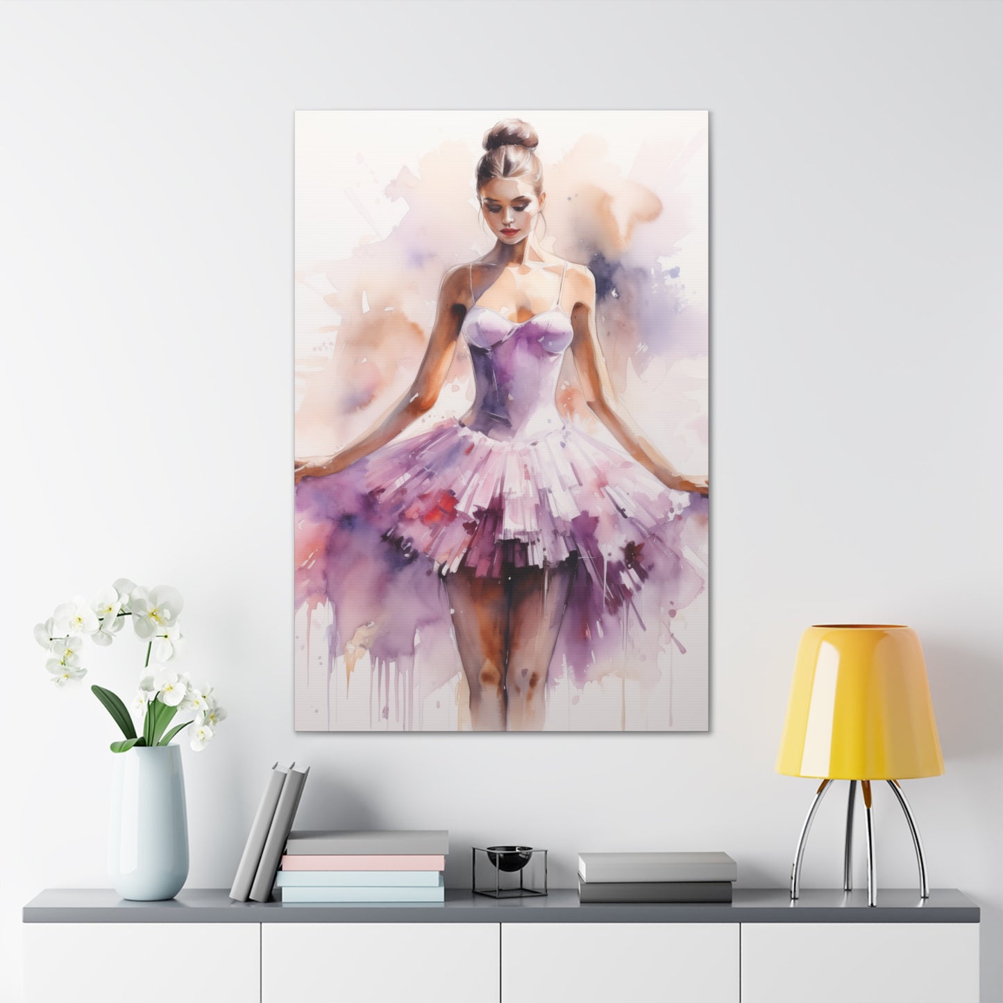 Gallery Wrapped Canvas, Ballerina Beauty, Ballet Art Canvas – Joanna