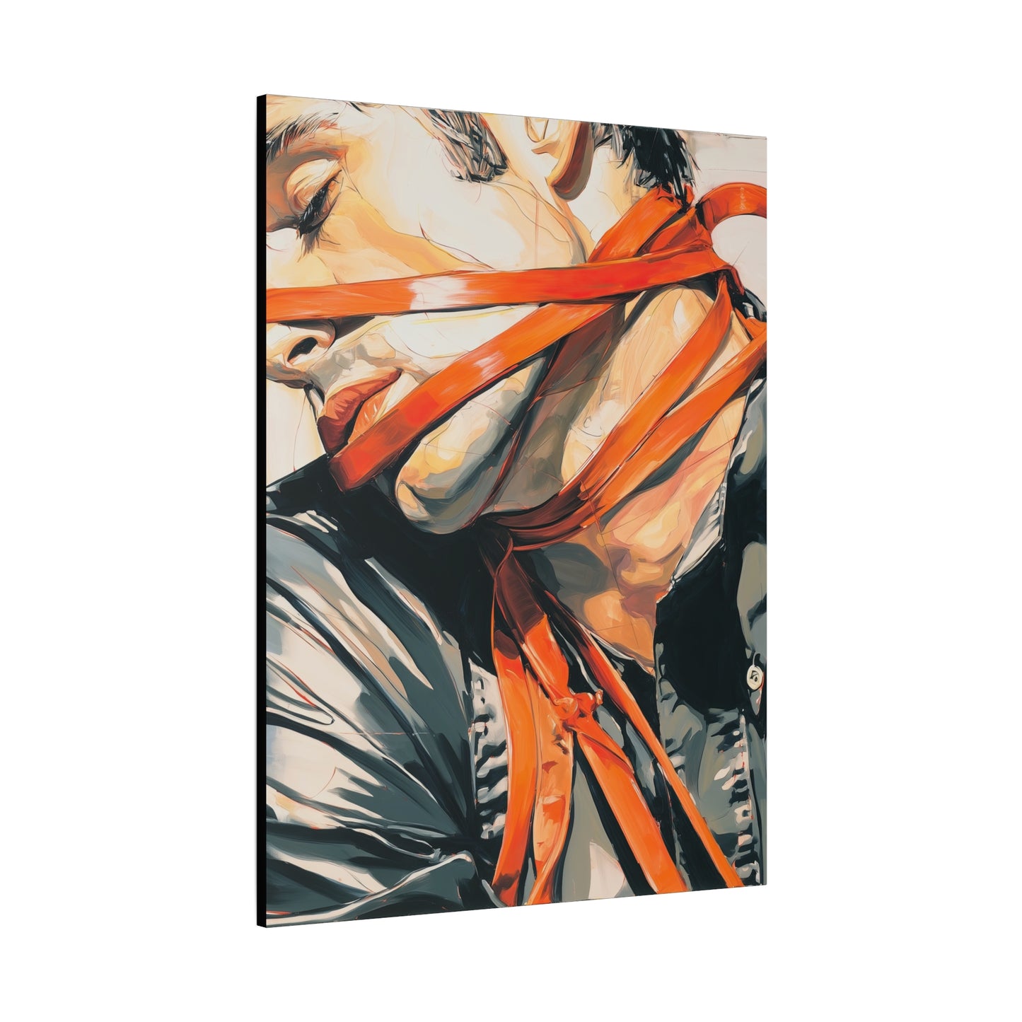 Gallery Wrapped Canvas, Ropes and Reverence Art Canvas, Erotic Shibari Art Canvas – Ryu