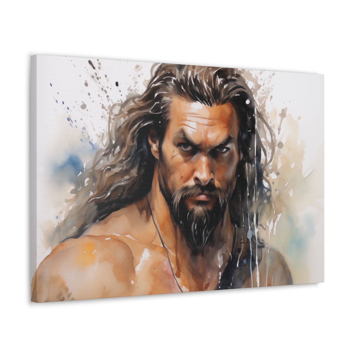 Gallery Wrapped Canvas, Celebrity Inspired, Pop Art Canvas – Jason