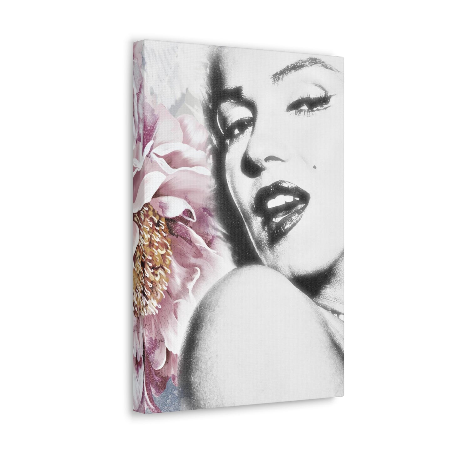 Canvas Wall Art, Gallery Wrapped Pop Art, Celebrity Wall Art – Marilyn Monroe - Bloom