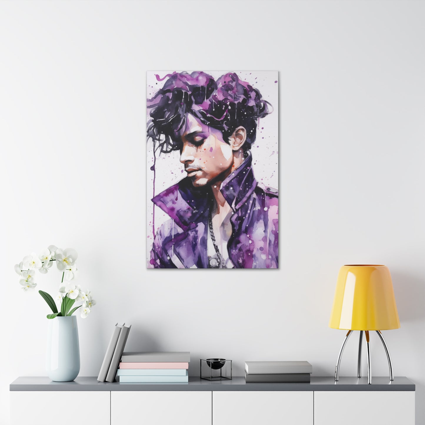 Gallery Wrapped Canvas, Celebrity Inspired, Pop Art Canvas – Prince Rogers Also