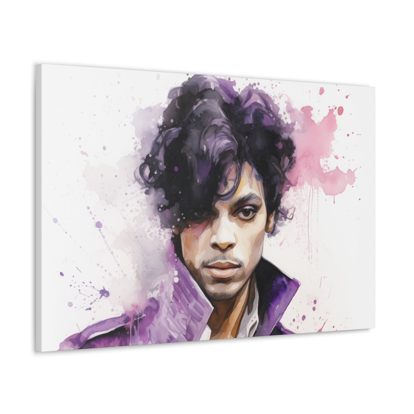 Gallery Wrapped Canvas, Celebrity Inspired, Pop Art Canvas – Prince Rogers
