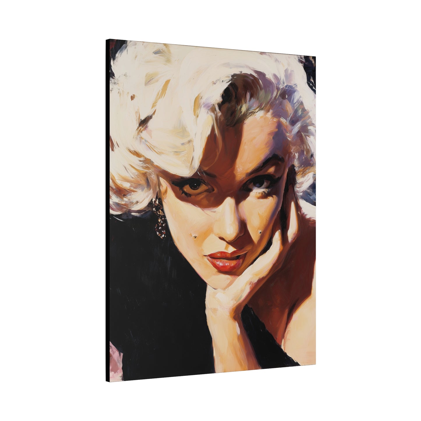 Gallery Wrapped Canvas, The Diva Project Art Canvas, Pinup Art Canvas – Marilyn Monroe - FOUR