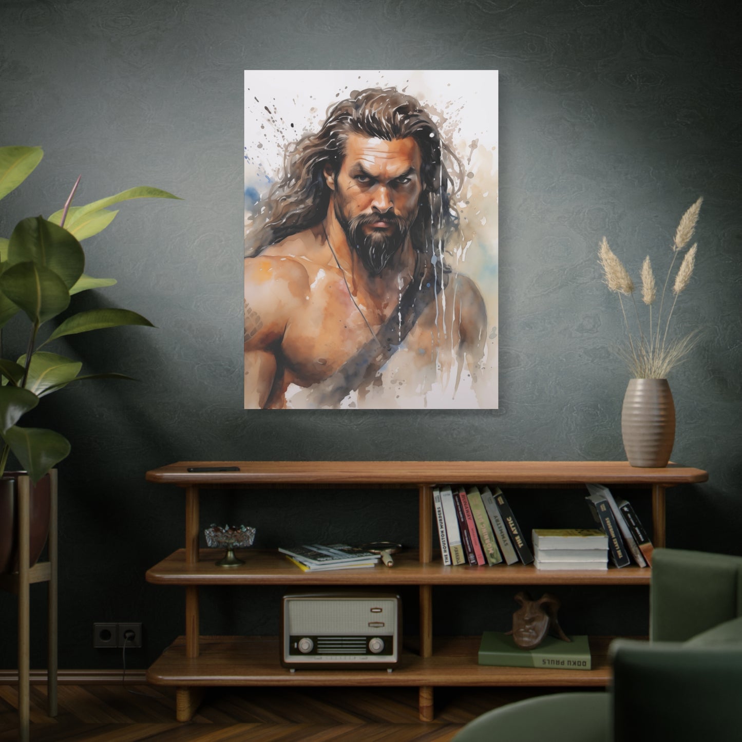 Gallery Wrapped Canvas, Celebrity Inspired, Pop Art Canvas – Jason