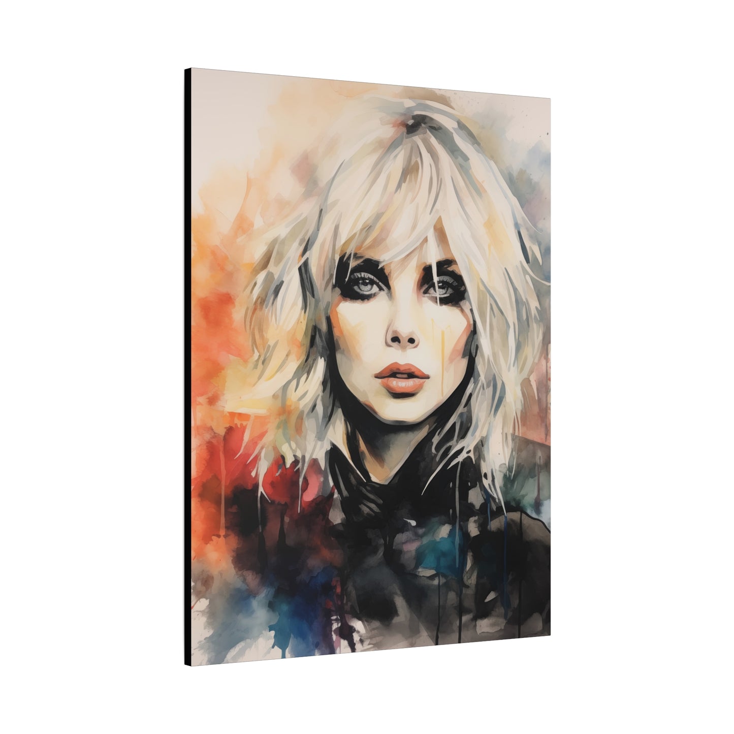 Gallery Wrapped Canvas, Celebrity Inspired, Pop Art Canvas – Debbie