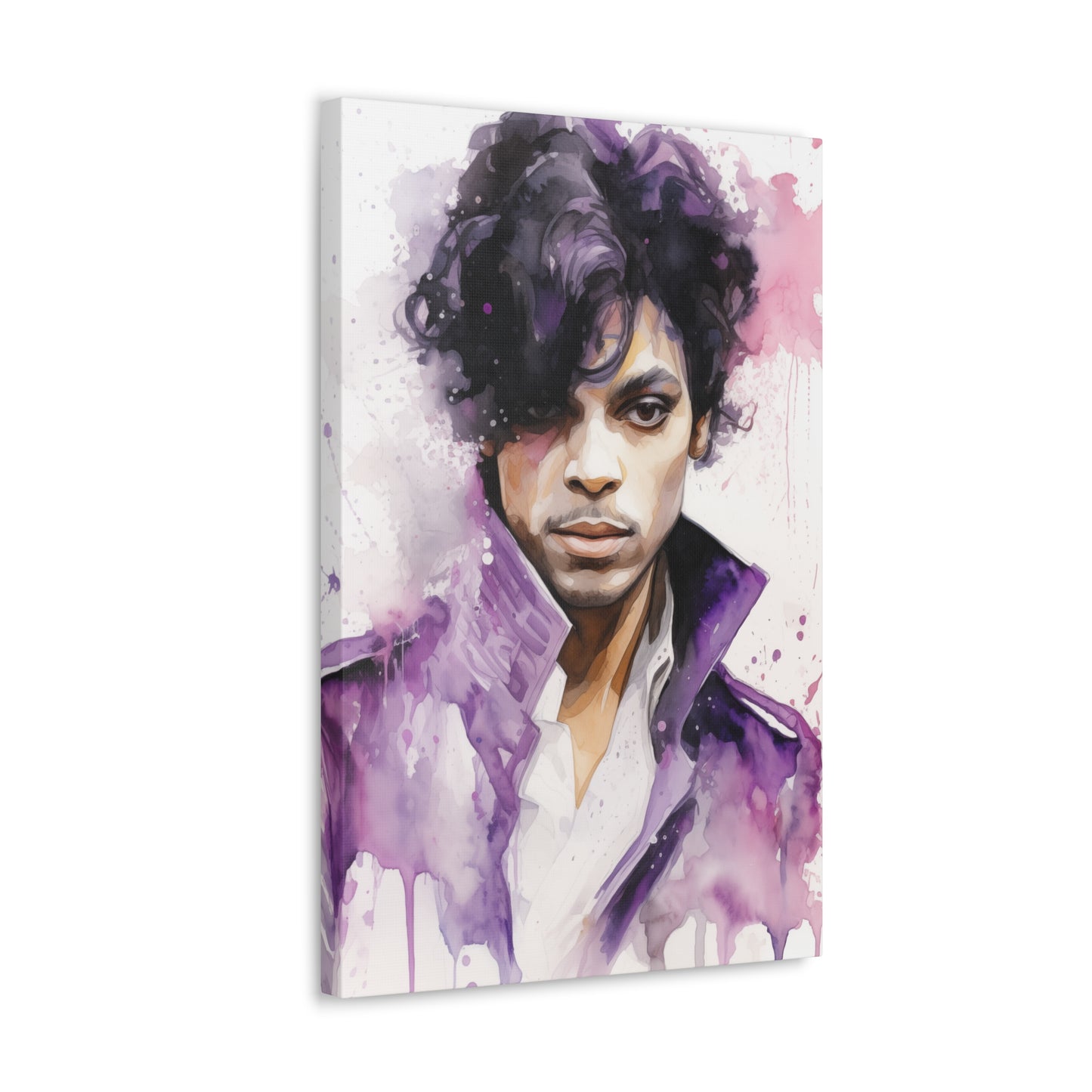 Gallery Wrapped Canvas, Celebrity Inspired, Pop Art Canvas – Prince Rogers