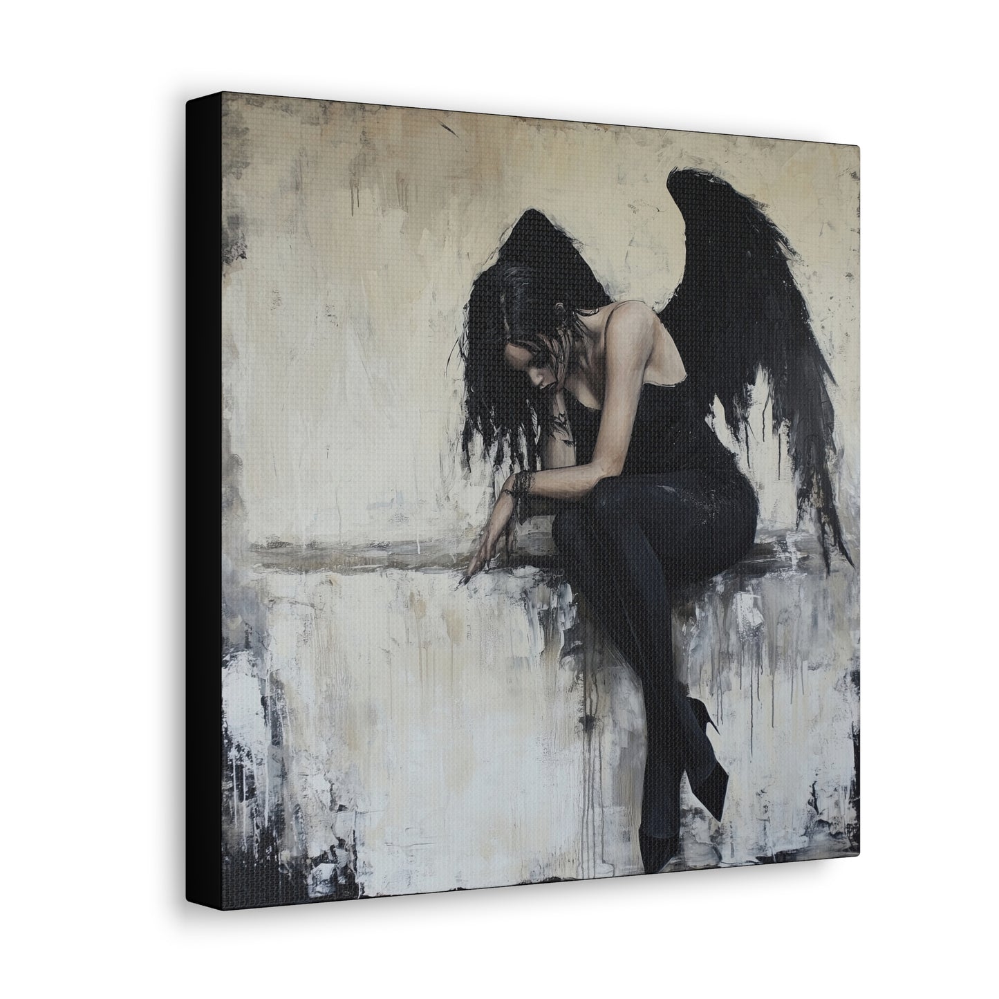 Gallery Wrapped Canvas, Sinners and Saints Art Canvas, Erotic Pinup Art Canvas – Helena