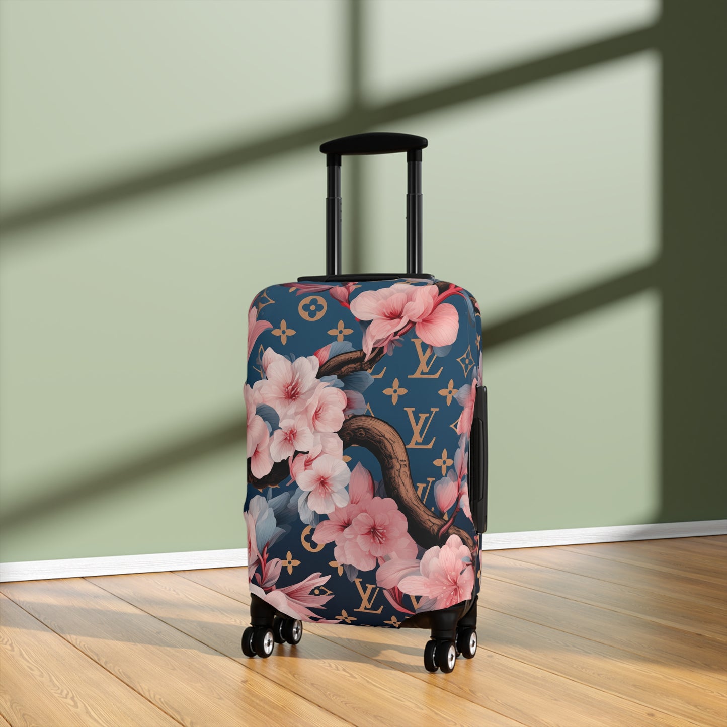 Designer Inspired Luggage Cover - LV Sakura