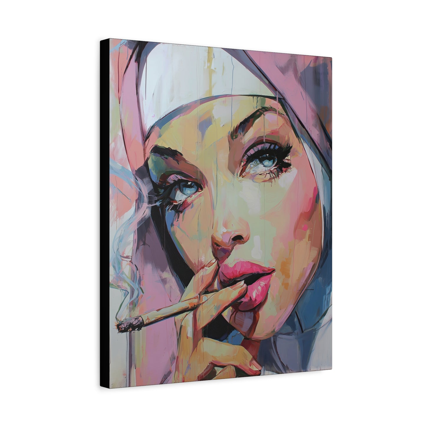 Gallery Wrapped Canvas, Habits and Heresy Art Canvas, Naughty Nuns Art Canvas – Sister Ophelia