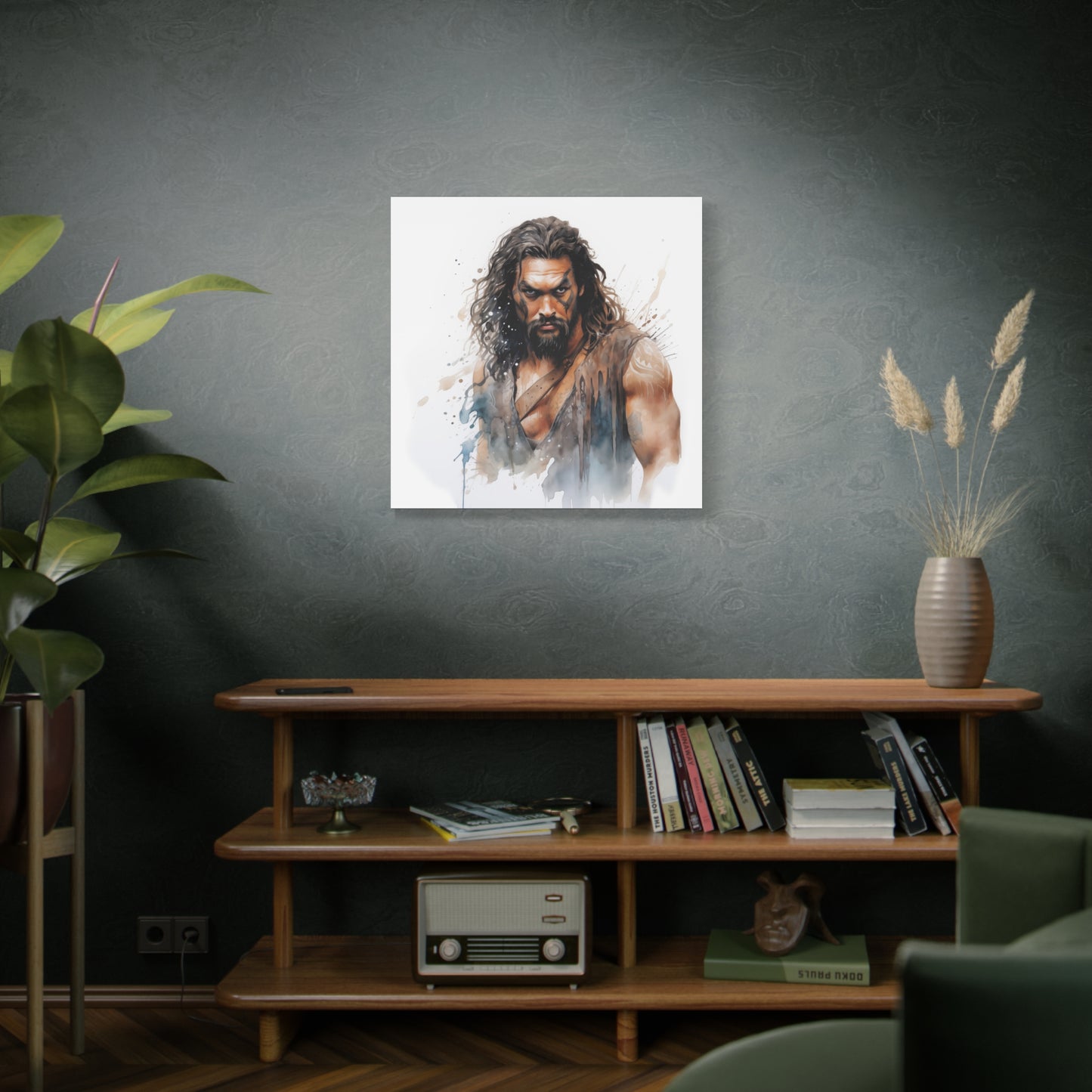 Gallery Wrapped Canvas, Celebrity Inspired, Pop Art Canvas – Jason Also