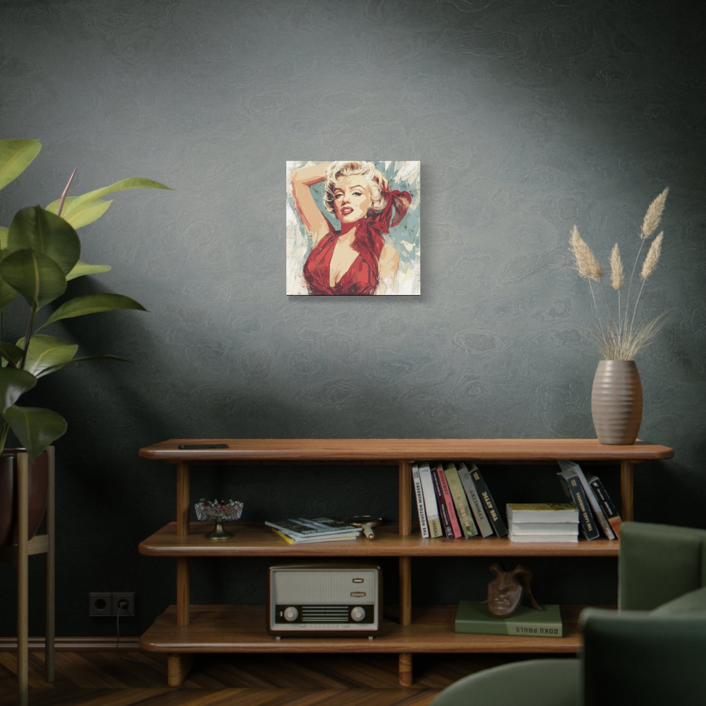 Gallery Wrapped Canvas, The Diva Project Art Canvas, Pinup Art Canvas – Marilyn Monroe - ONE