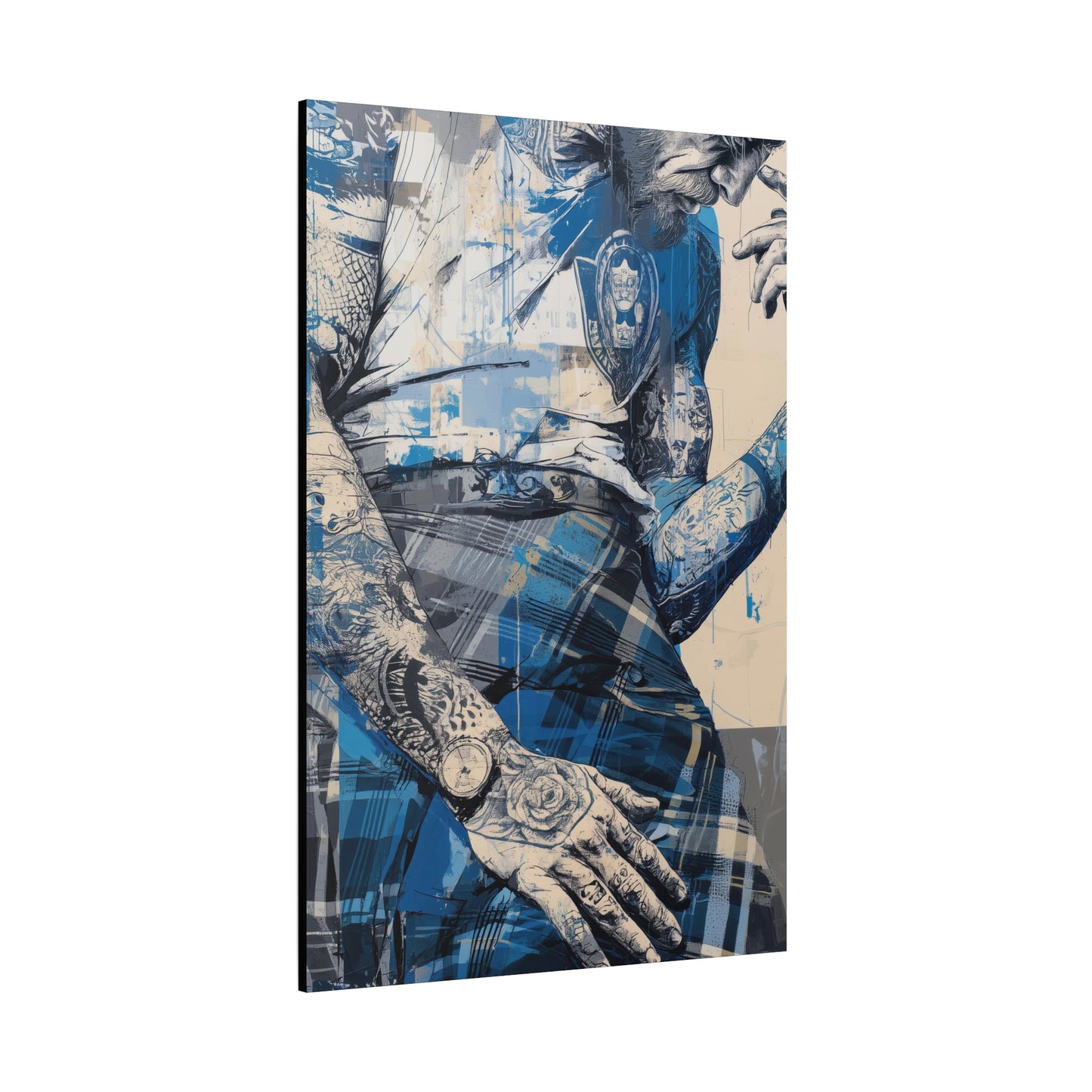 Gallery Wrapped Canvas, Kilts and Carnage Art Canvas, Erotic Pinup Art Canvas – Connor
